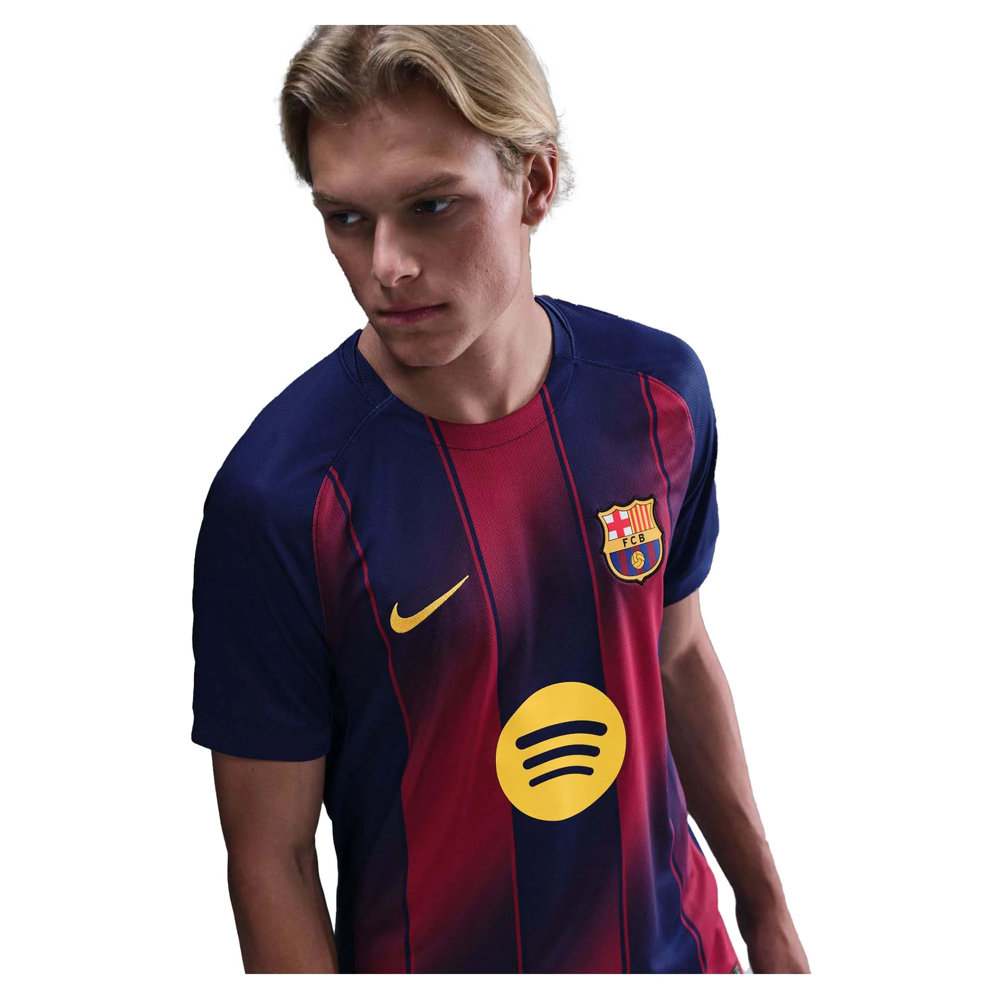 Men's FC Barcelona 2025/26 Stadium Home Soccer Jersey - Image 5