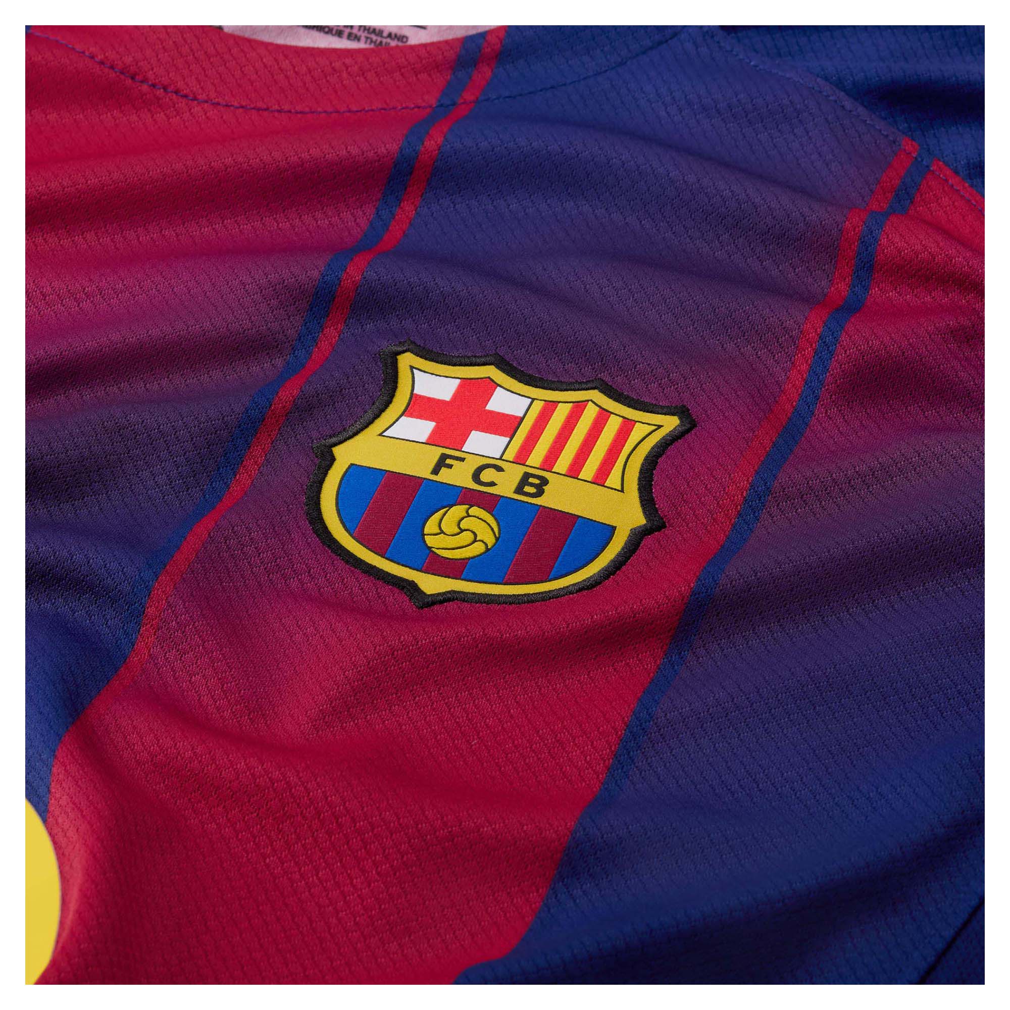 Men's FC Barcelona 2025/26 Stadium Home Soccer Jersey - Image 6