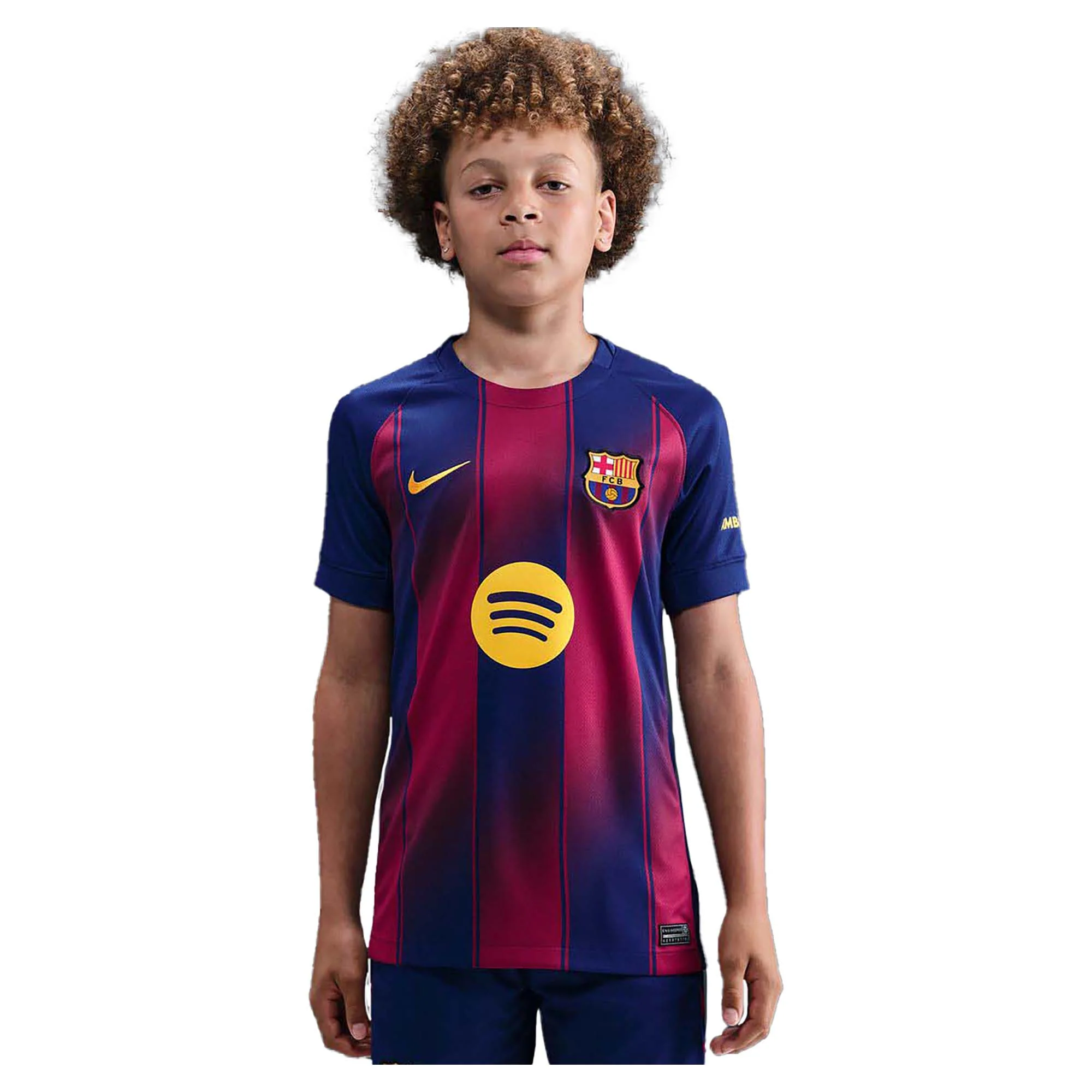 Junior's FC Barcelona 2025/26 Stadium Home Soccer Jersey - Image 3