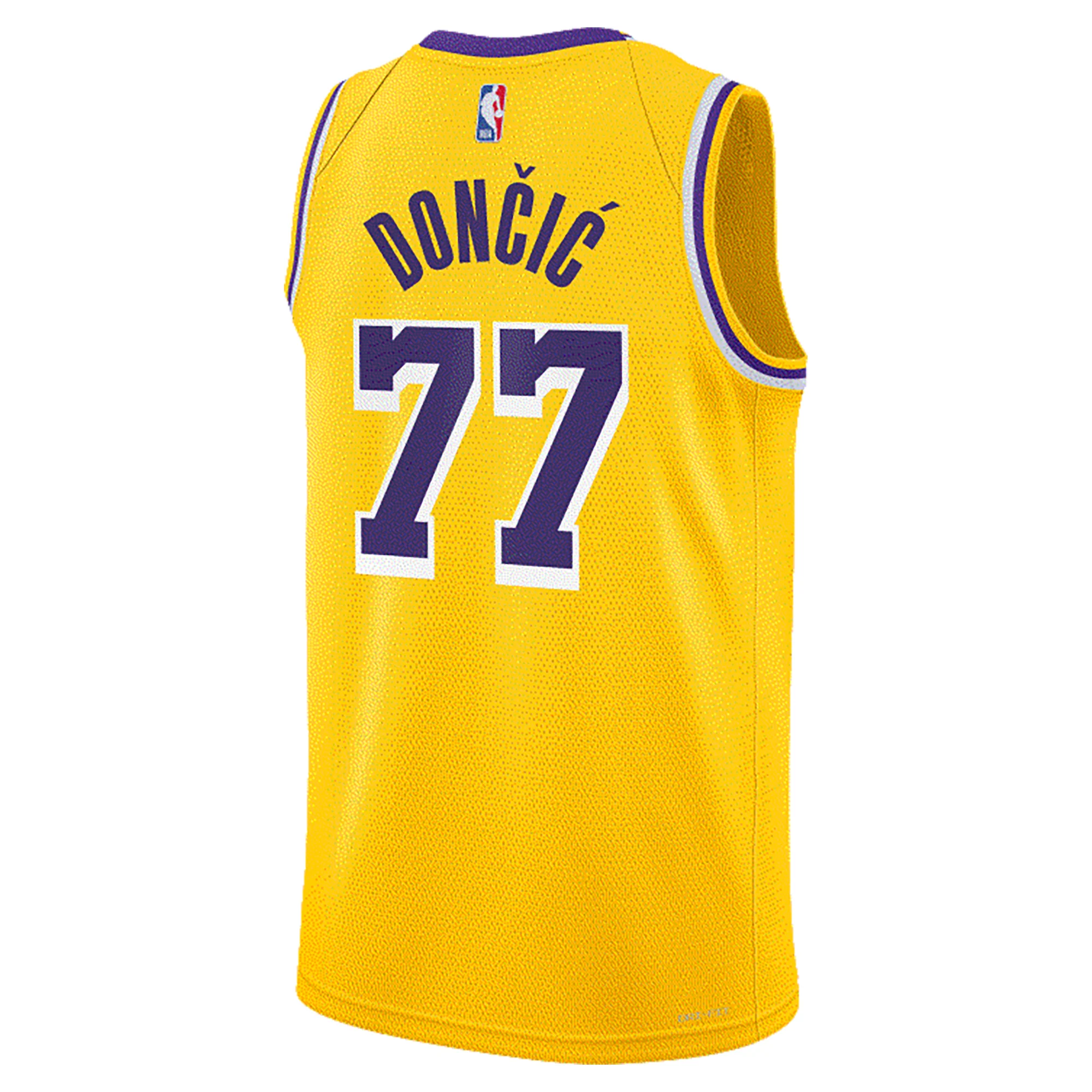 Junior's NBA Los Angeles Lakers Luka Doncic 2025/26 Icon Edition Swingman Jersey - Image 2