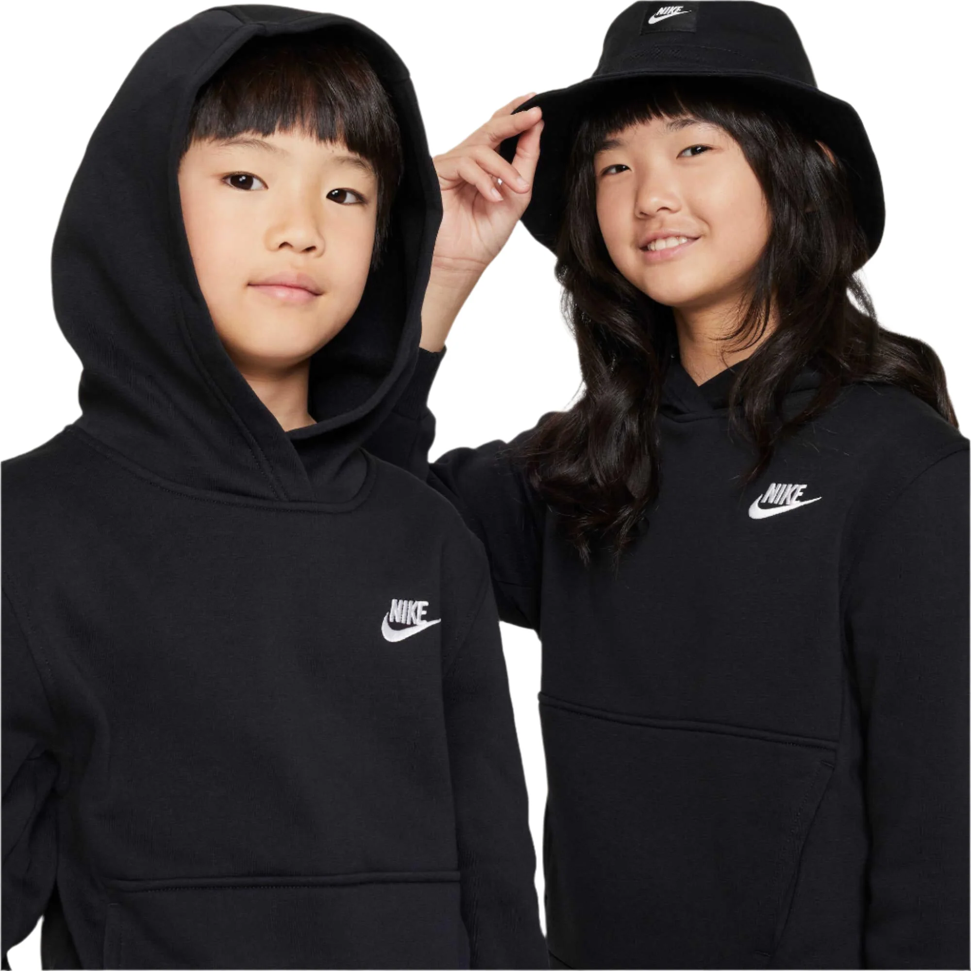 Junior's Sportswear Club Fleece Hoodie - Image 3