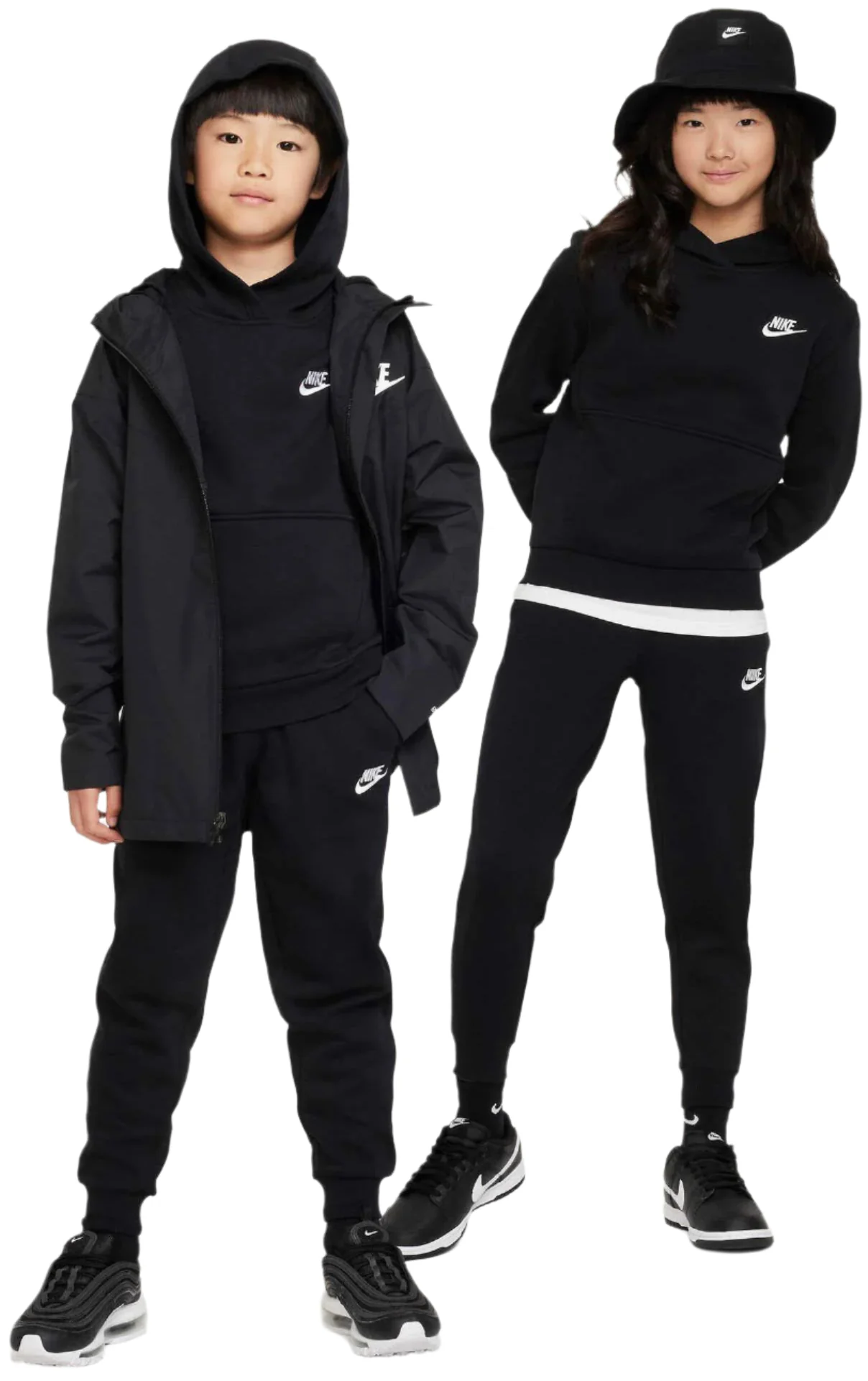 Junior's Sportswear Club Fleece Hoodie - Image 7