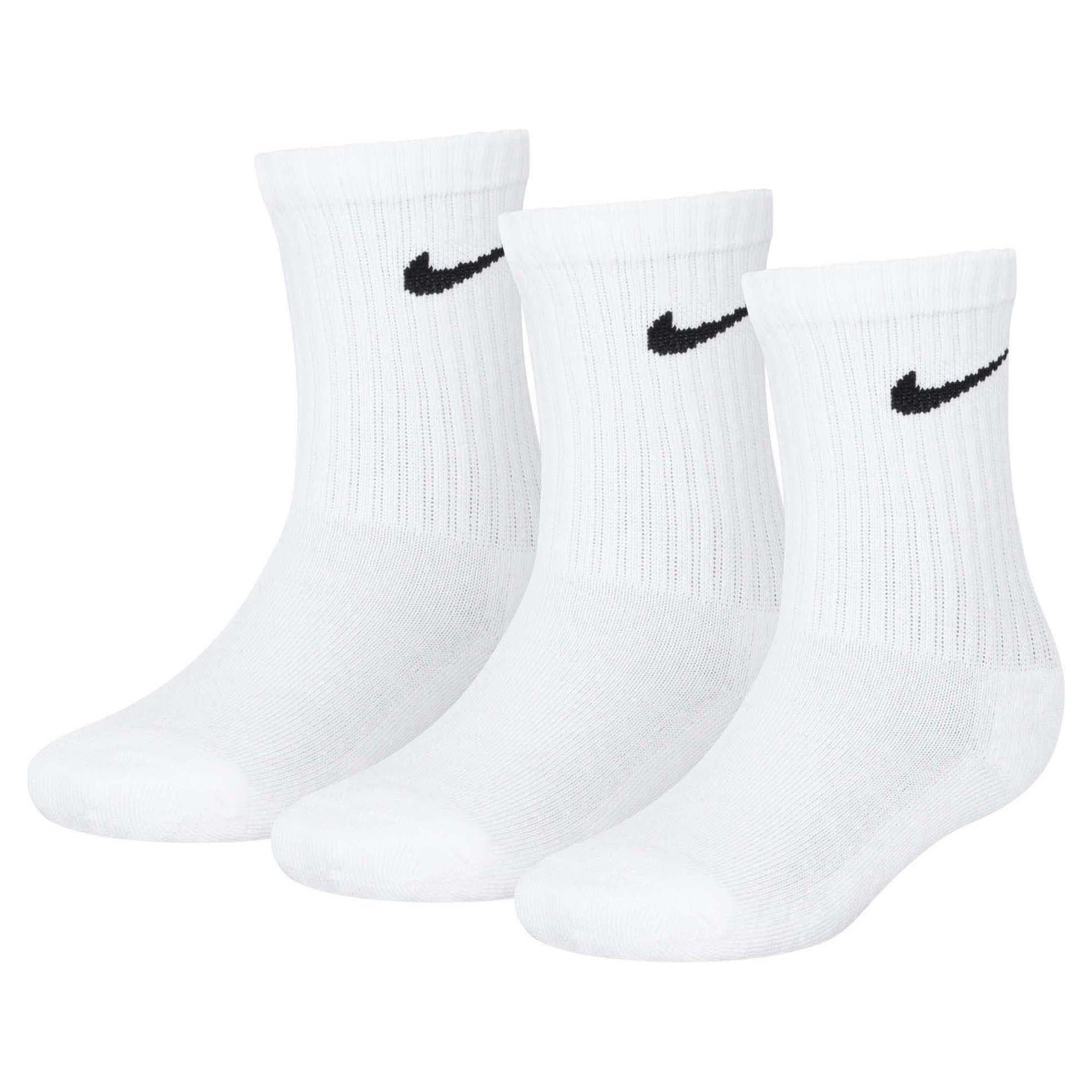Kid's Basic Pack Crew Socks (3 Pack)