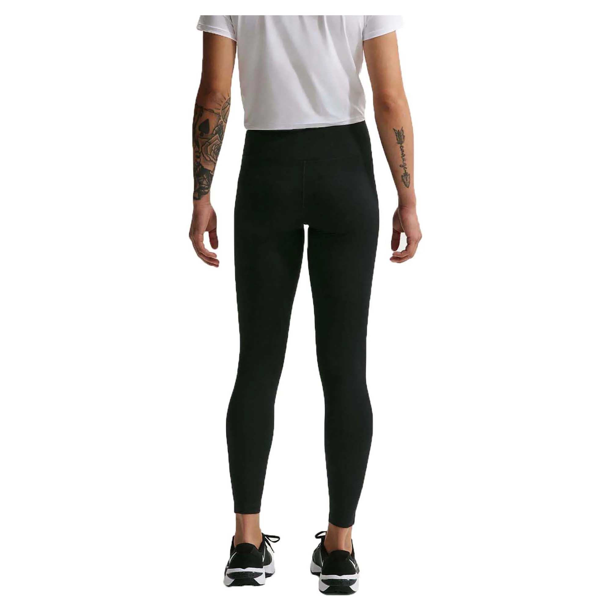 Women's One Seamless Front High Waisted Full Length Leggings - Image 2