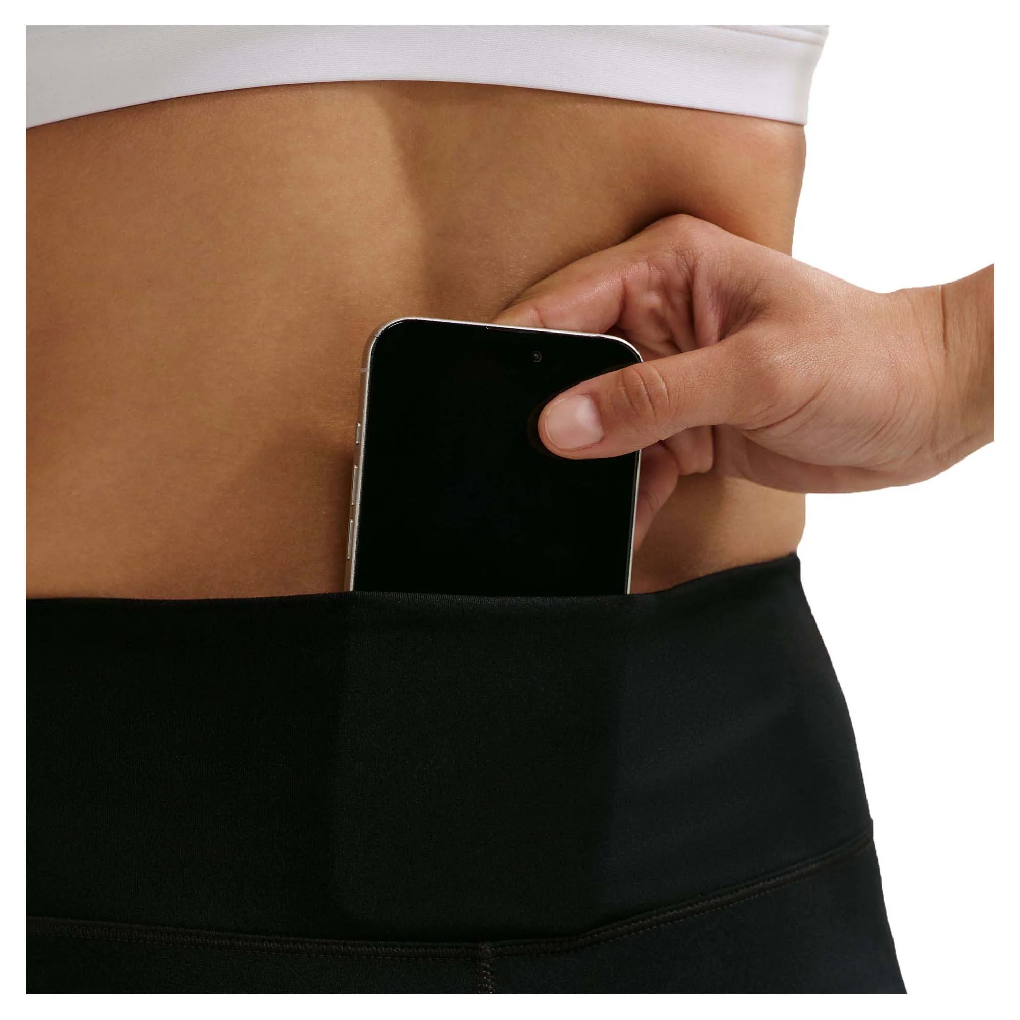 Women's One Seamless Front High Waisted Full Length Leggings - Image 4