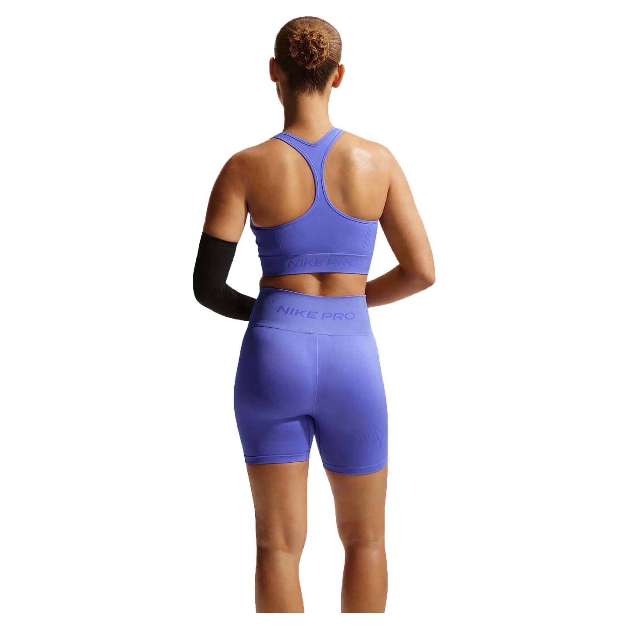 Women's Pro Seamless Dri-FIT High-Waisted 5 Inch Bike Shorts - Image 2