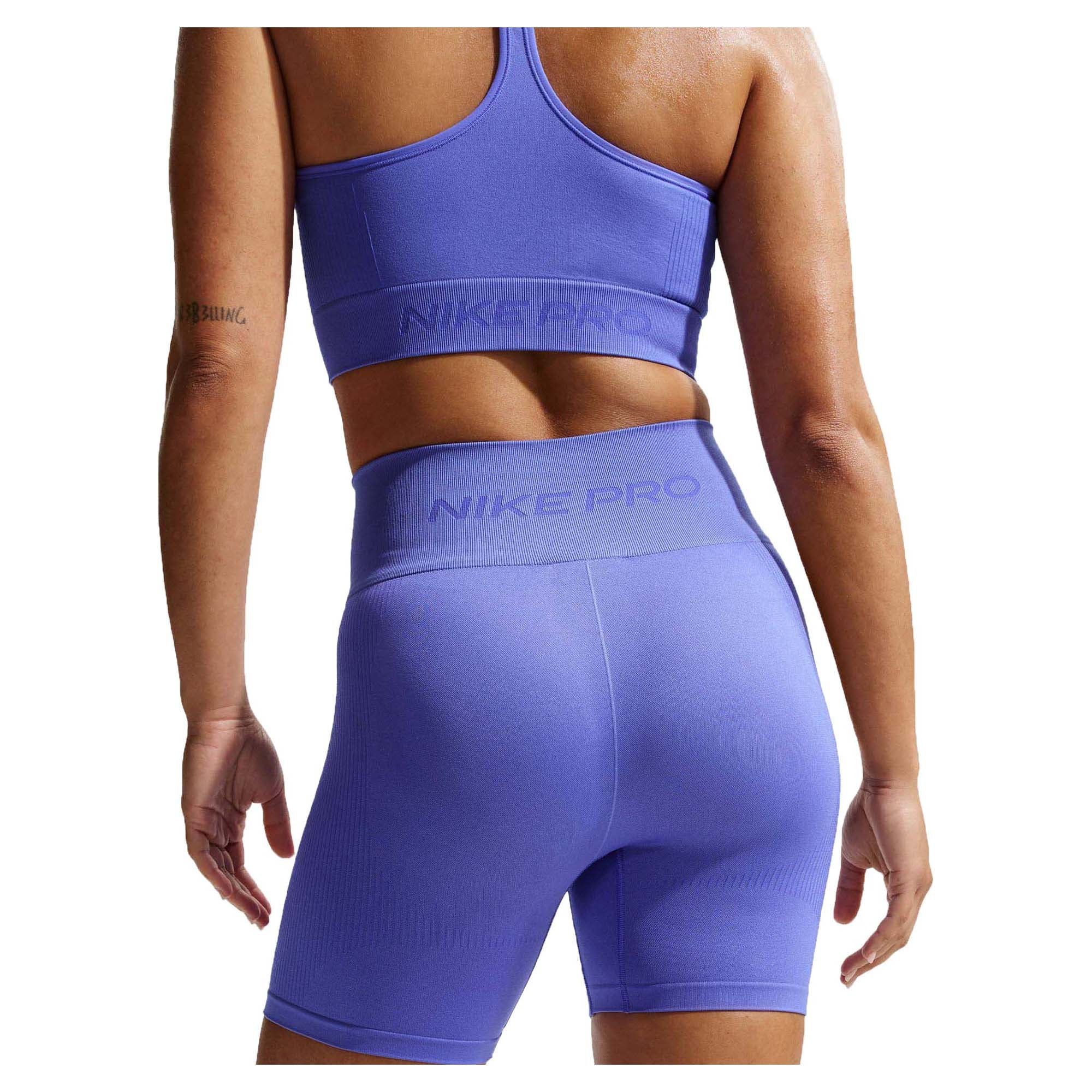 Women's Pro Seamless Dri-FIT High-Waisted 5 Inch Bike Shorts - Image 3