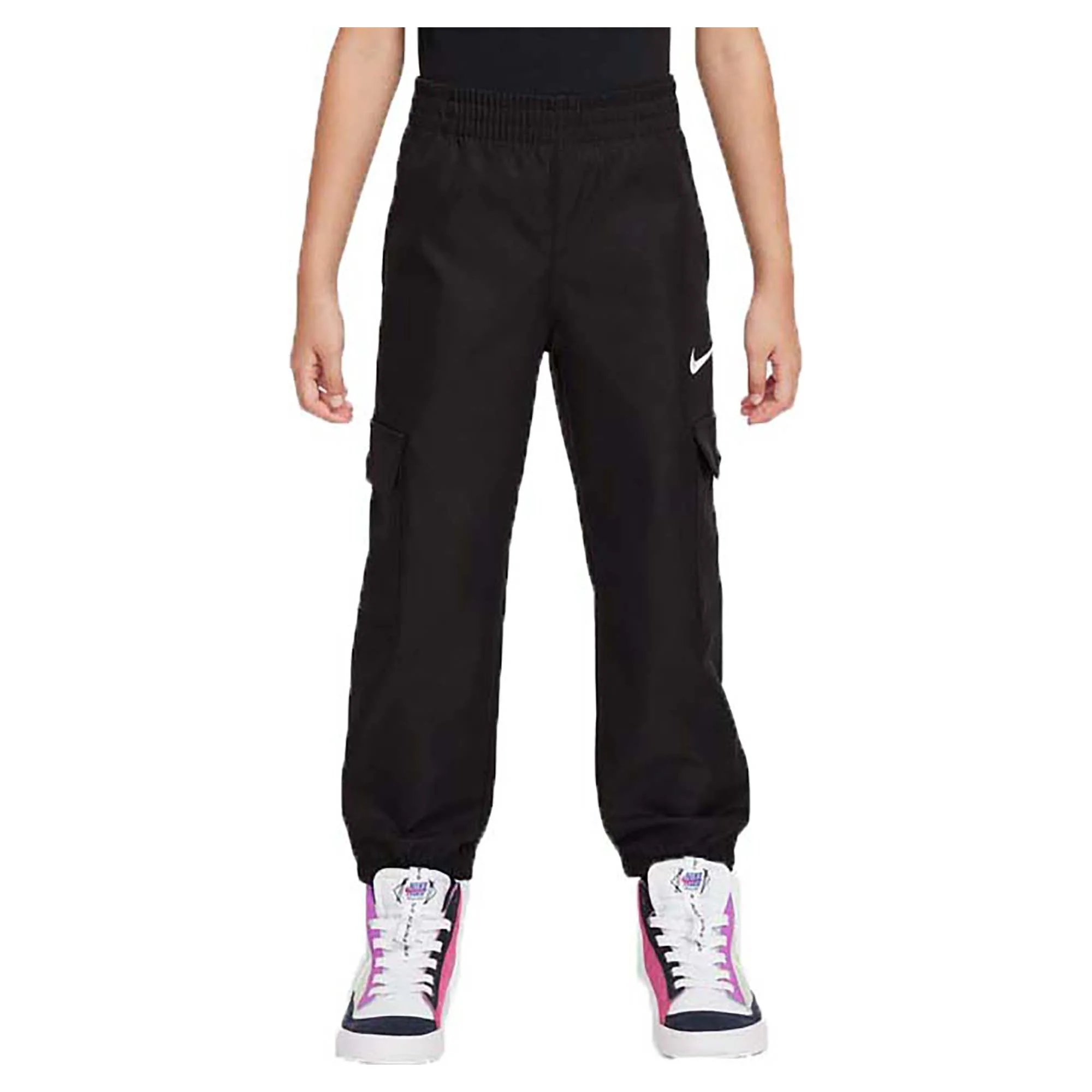 Girl's Sportswear Woven Cargo Pants