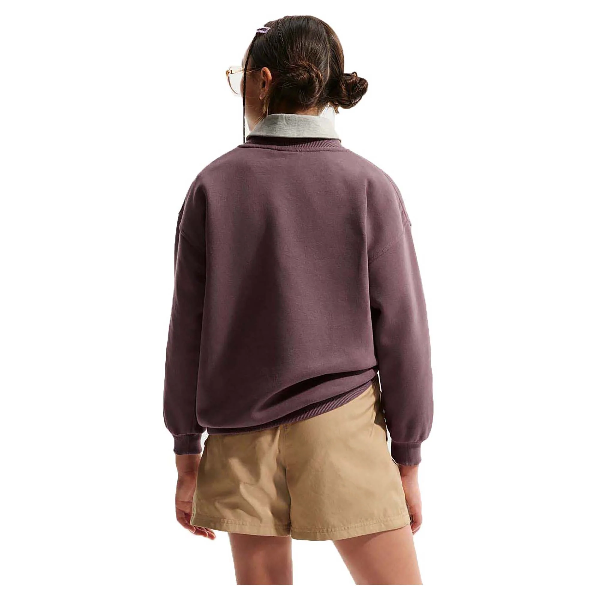Junior's Sportswear Club Fleece Oversized Sweatshirt - Image 2