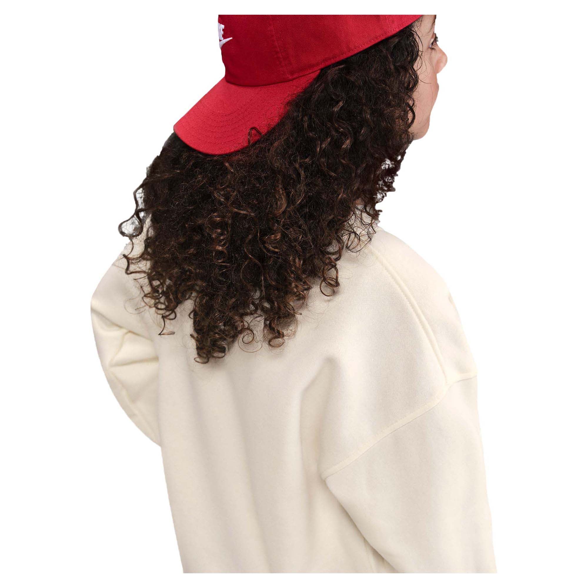 Junior's Sportswear Club Fleece Oversized Sweatshirt - Image 4