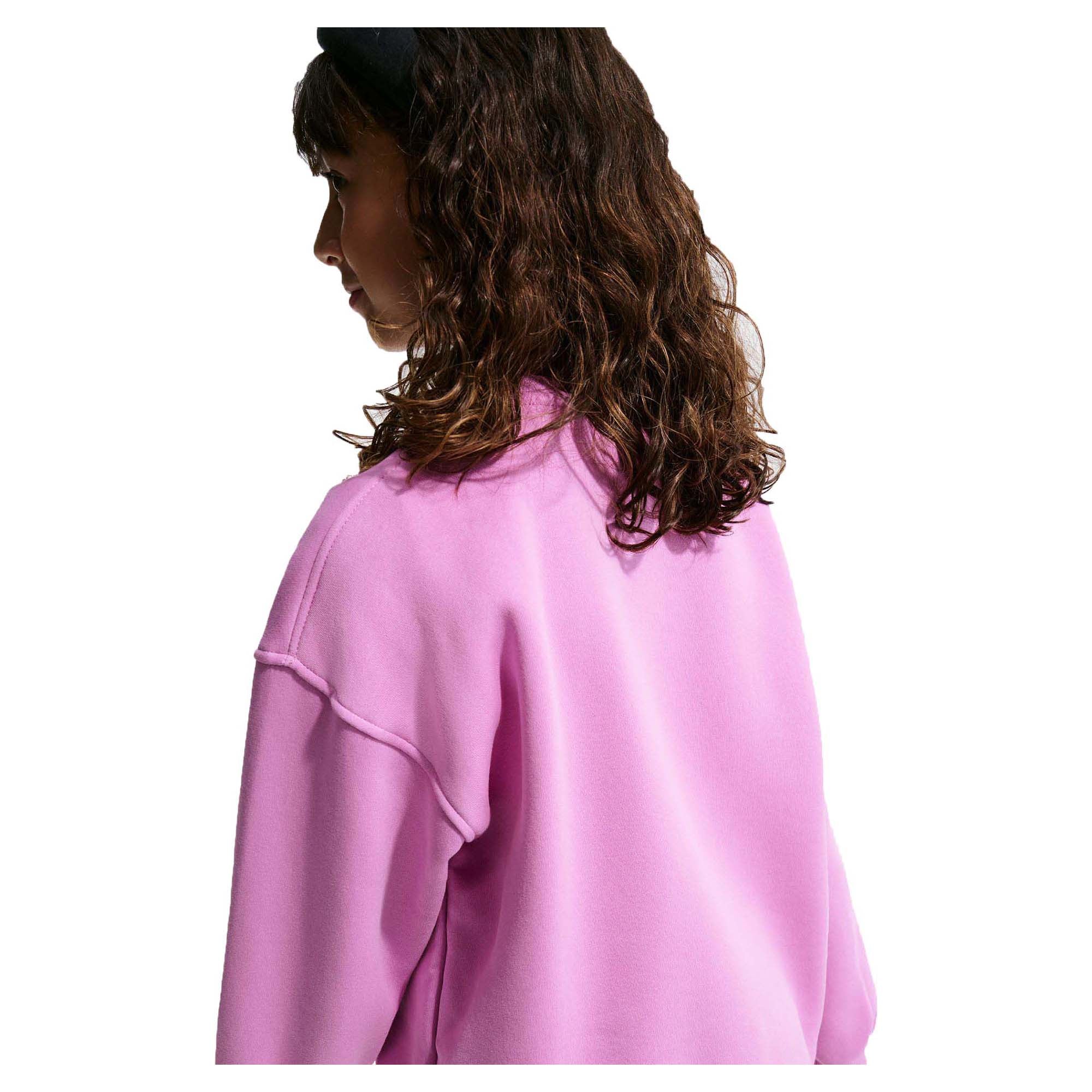 Junior's Sportswear Club Fleece Oversized Sweatshirt - Image 2