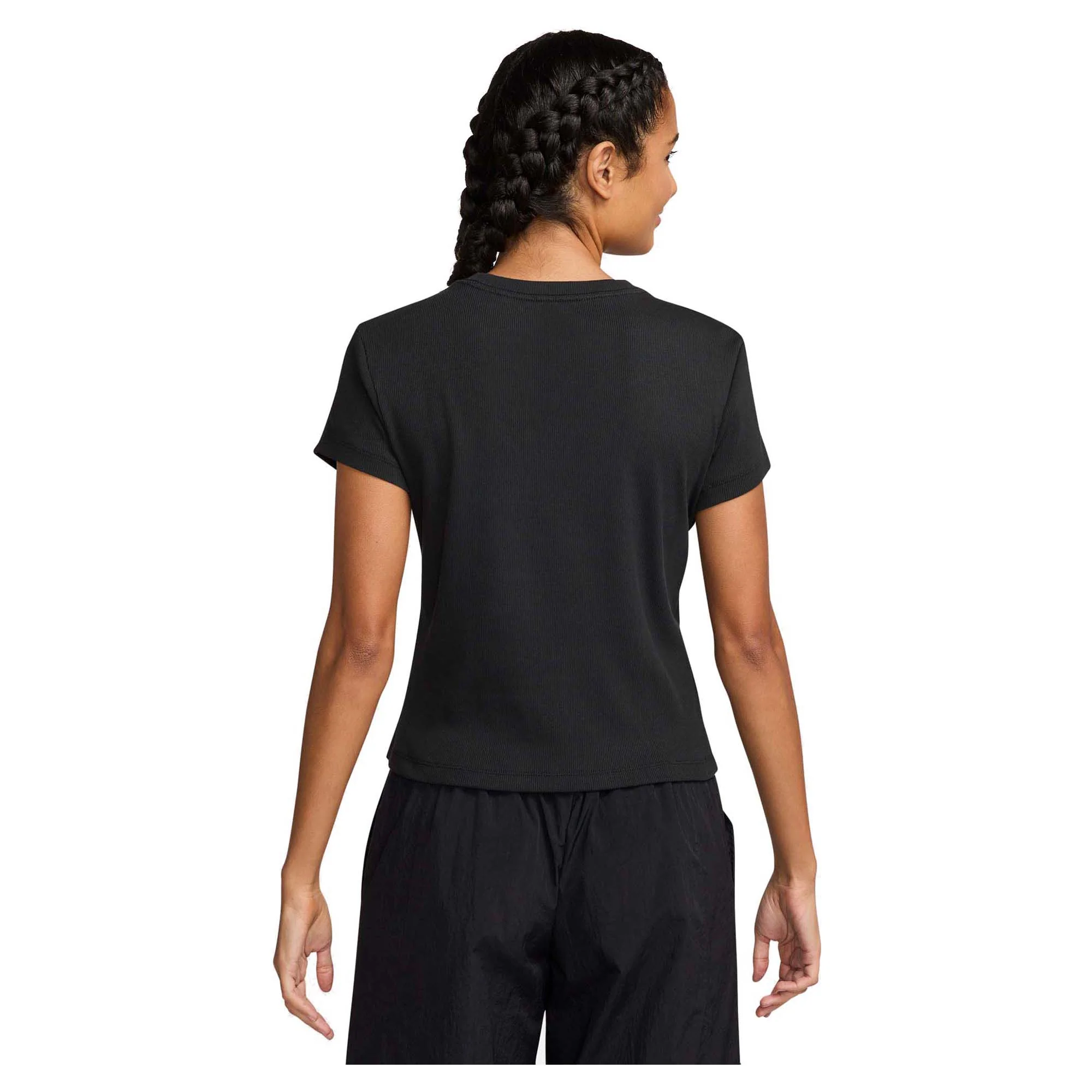 Women's Sportswear Tight Ribbed Short Sleeve T-Shirt - Image 2