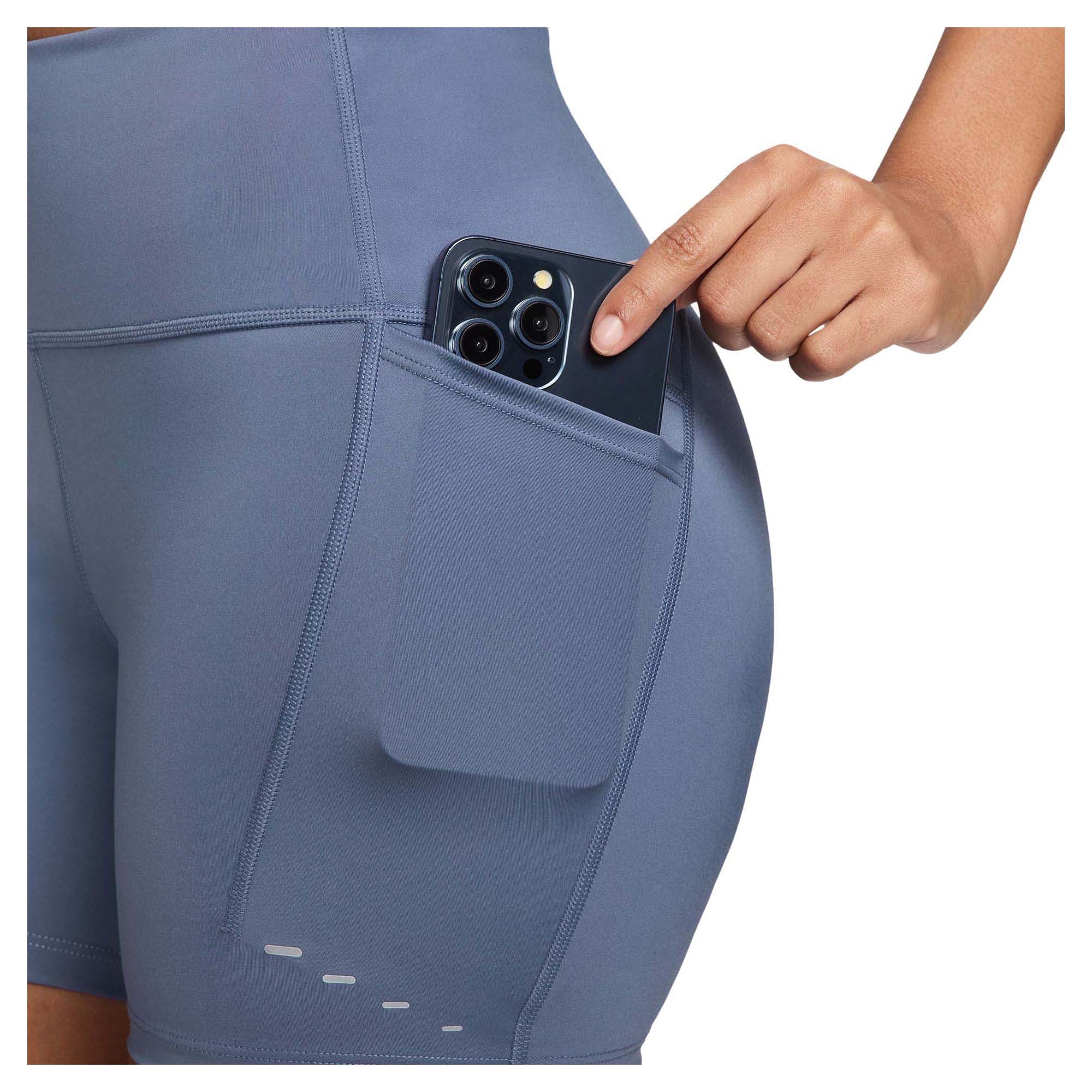 Women's Swift High-Waisted 4 Inch Tight Running Shorts - Image 4