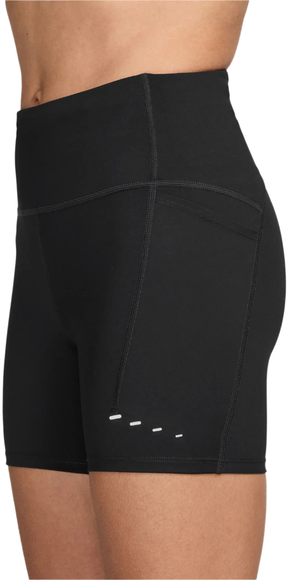 Women's Swift High-Waisted 4 Inch Tight Running Shorts - Image 2