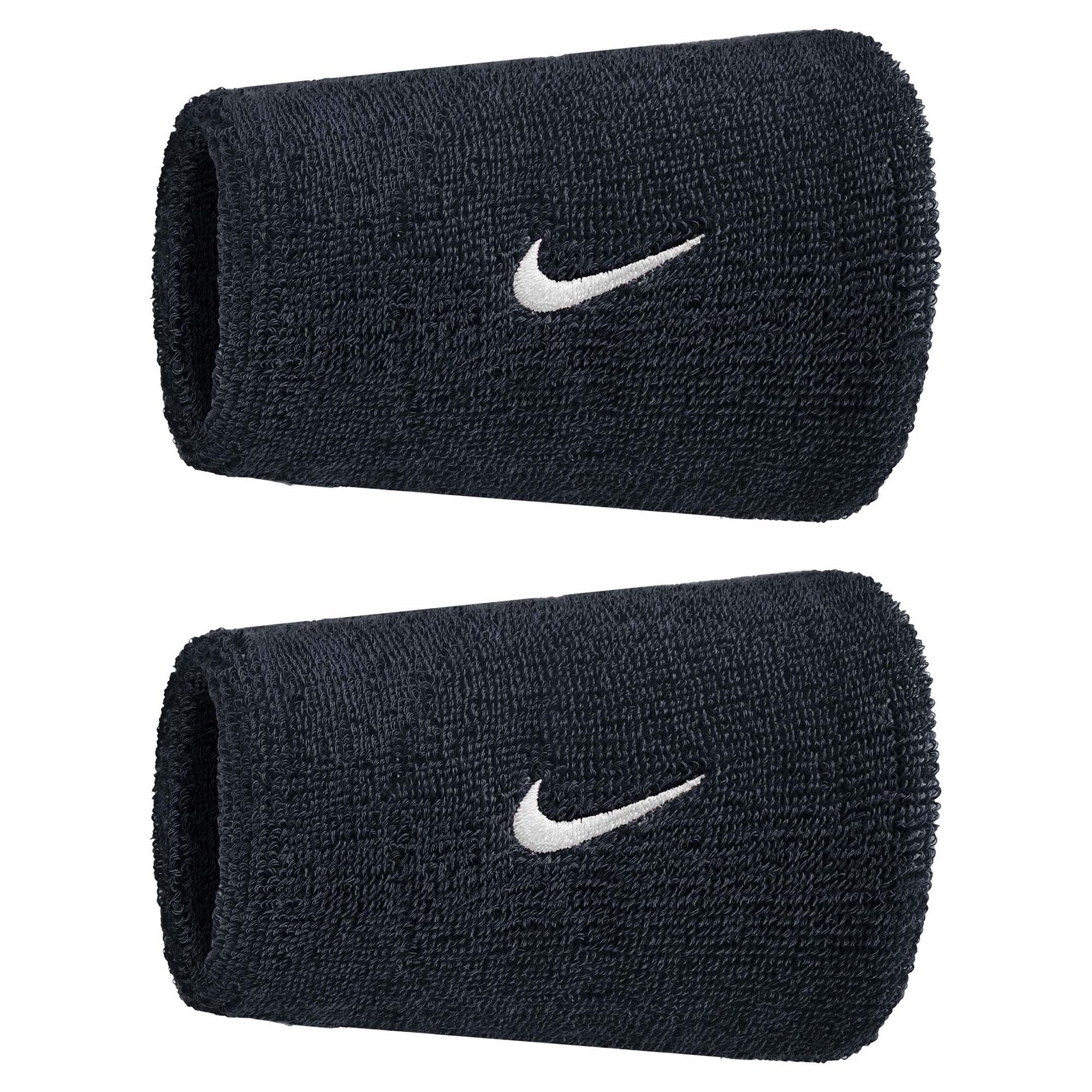 Swoosh Classic Doublewide Wristbands (2 Pack)