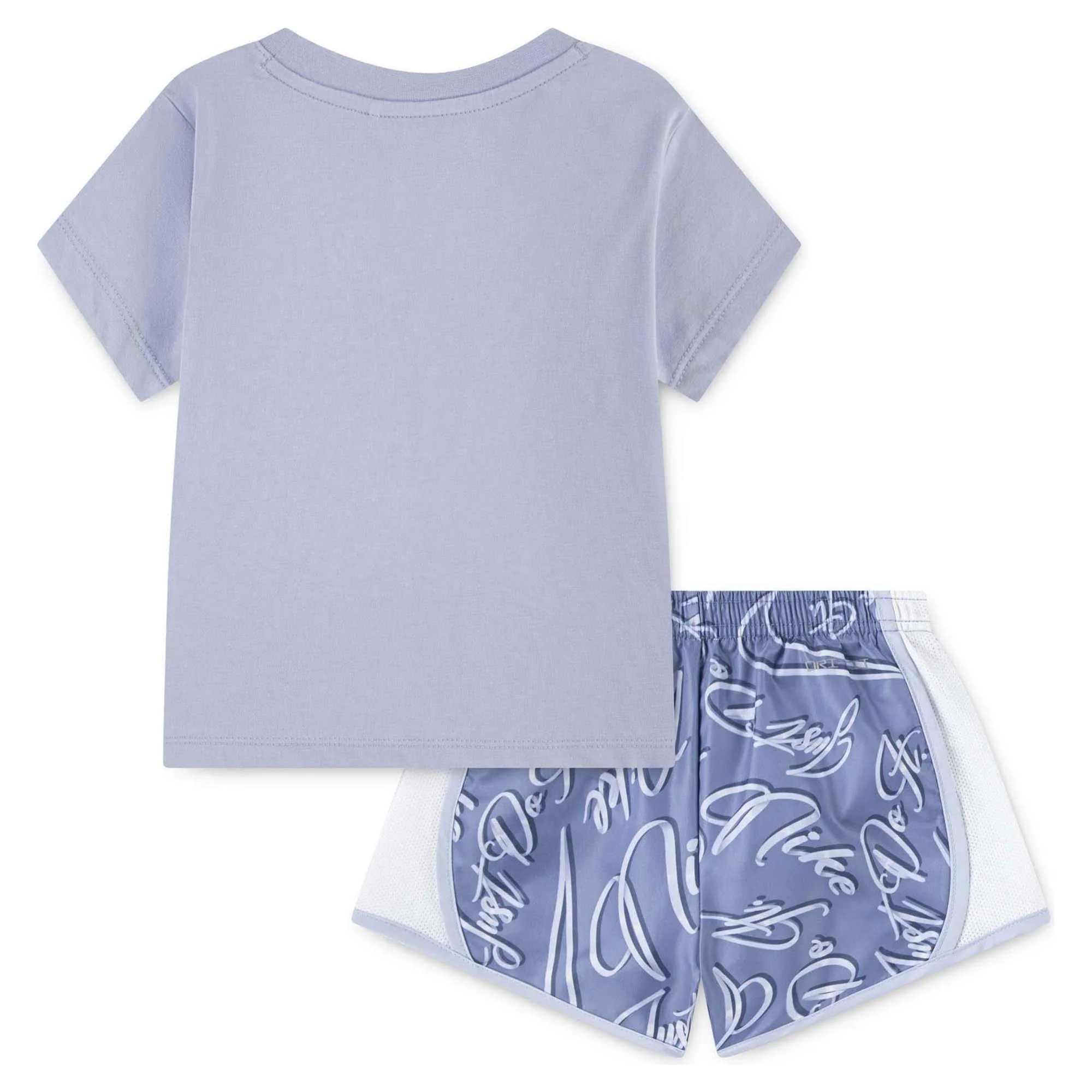 Girl's Swoosh On Pointe Tempo Tee & Shorts Set - Image 2
