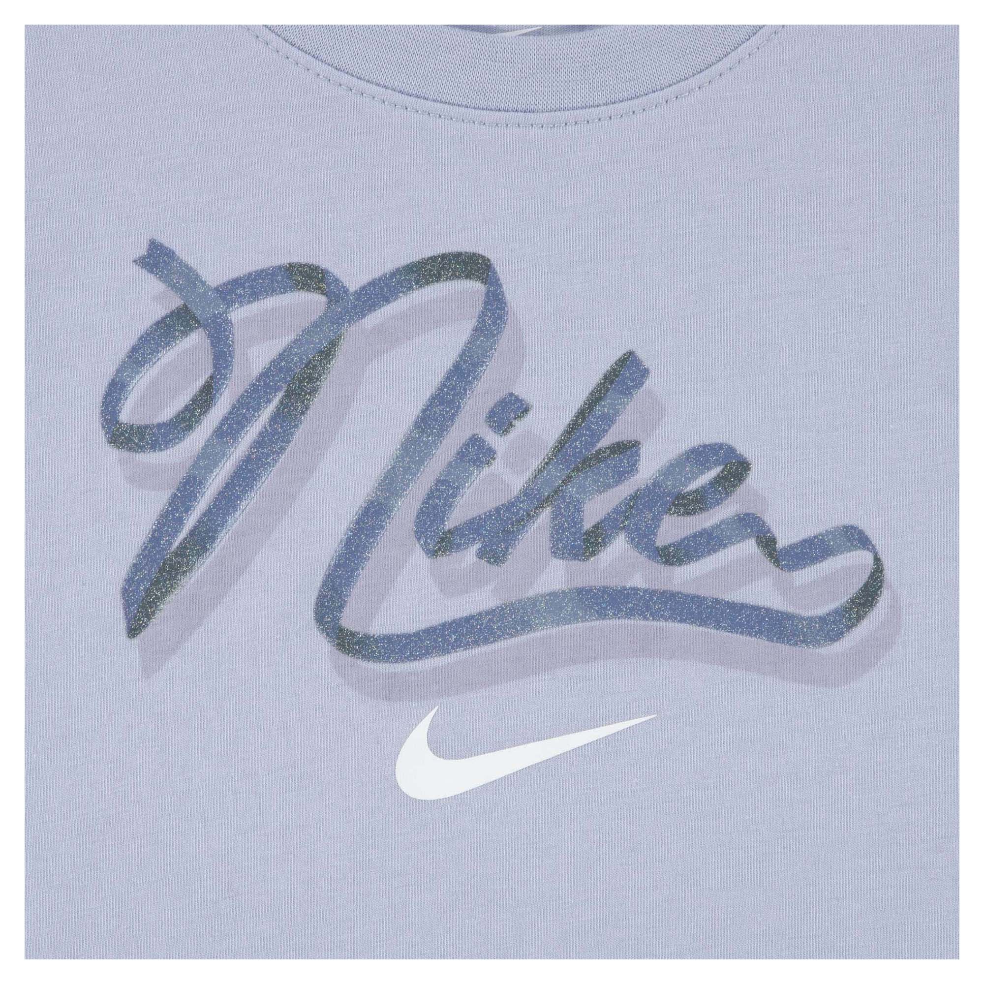 Girl's Swoosh On Pointe Tempo Tee & Shorts Set - Image 5