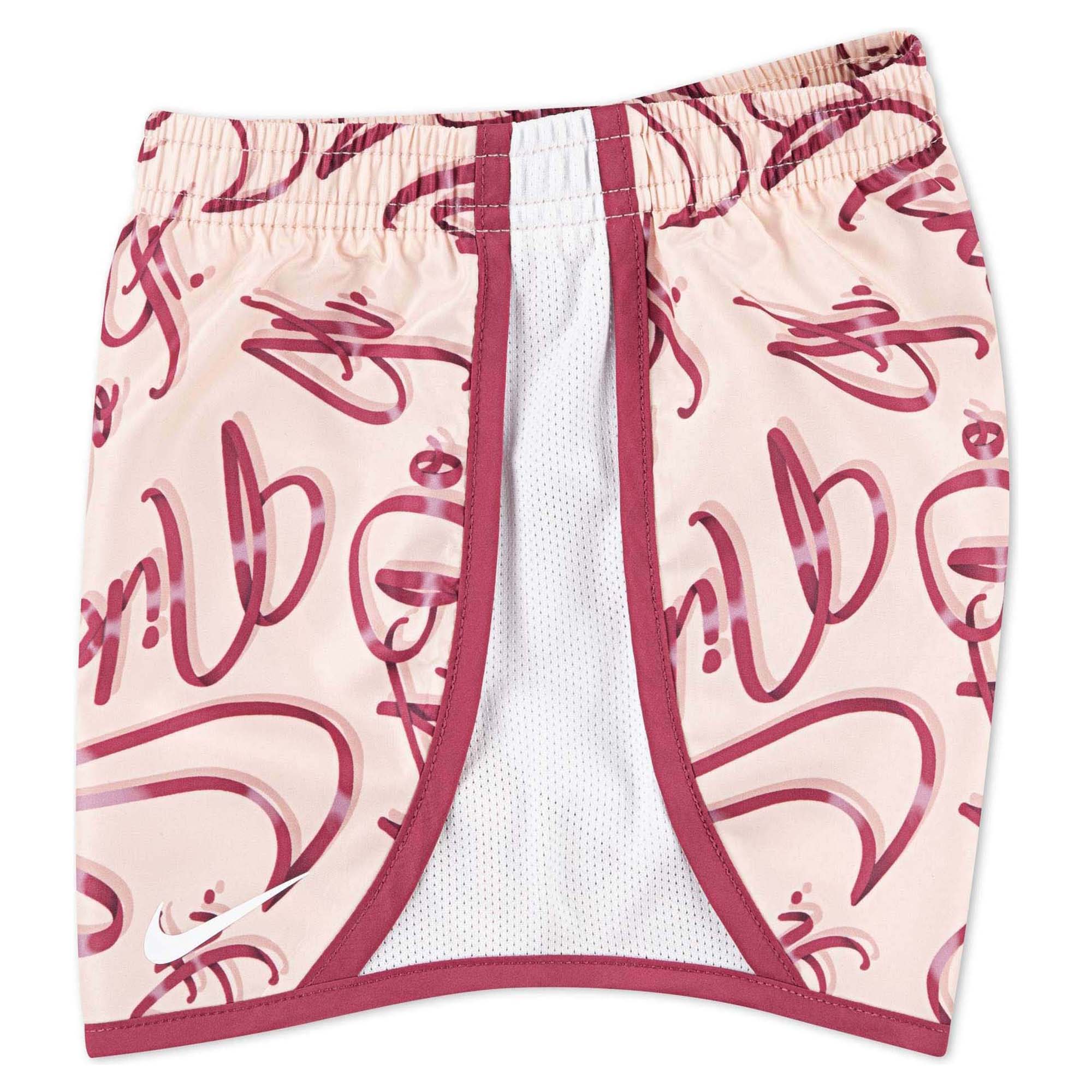 Girl's Swoosh On Pointe Tempo Tee & Shorts Set - Image 3