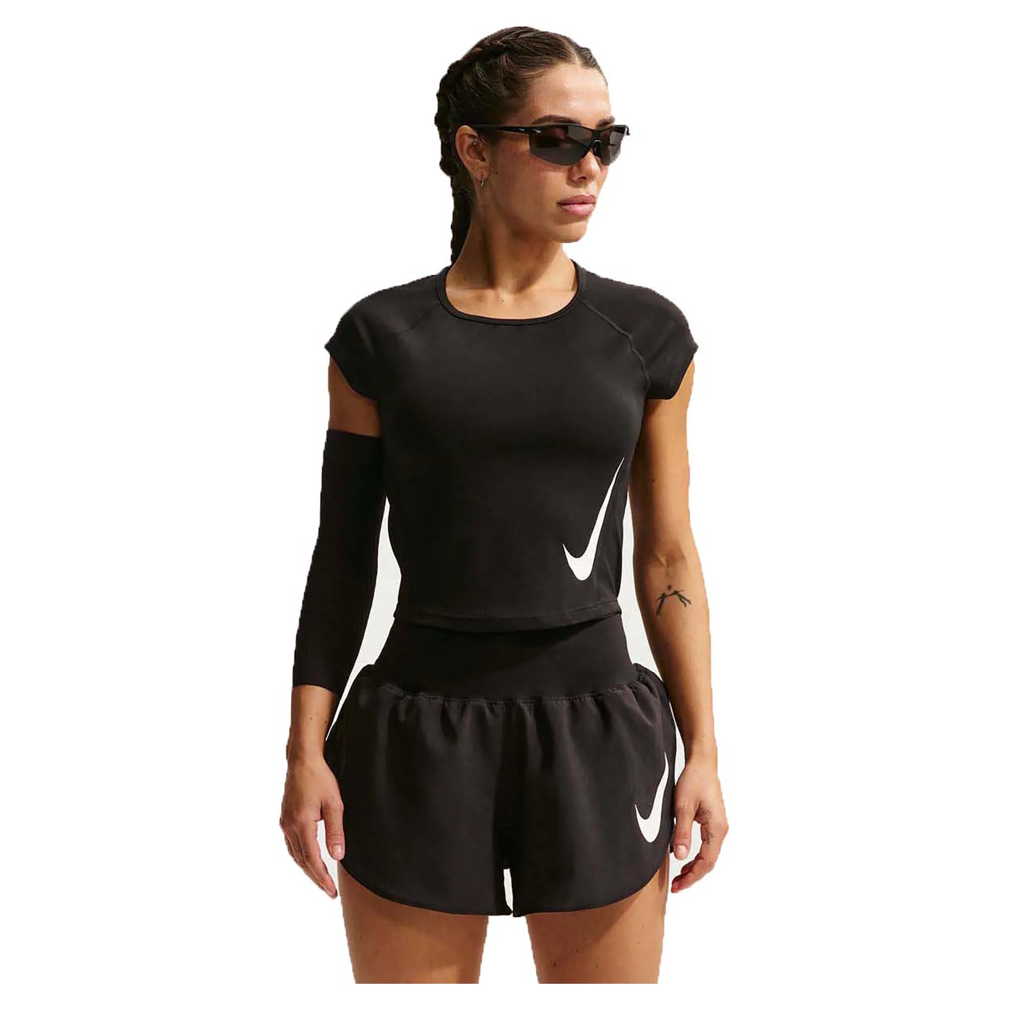 Women's Swoosh Run Dri-FIT Short-Sleeve Running Top