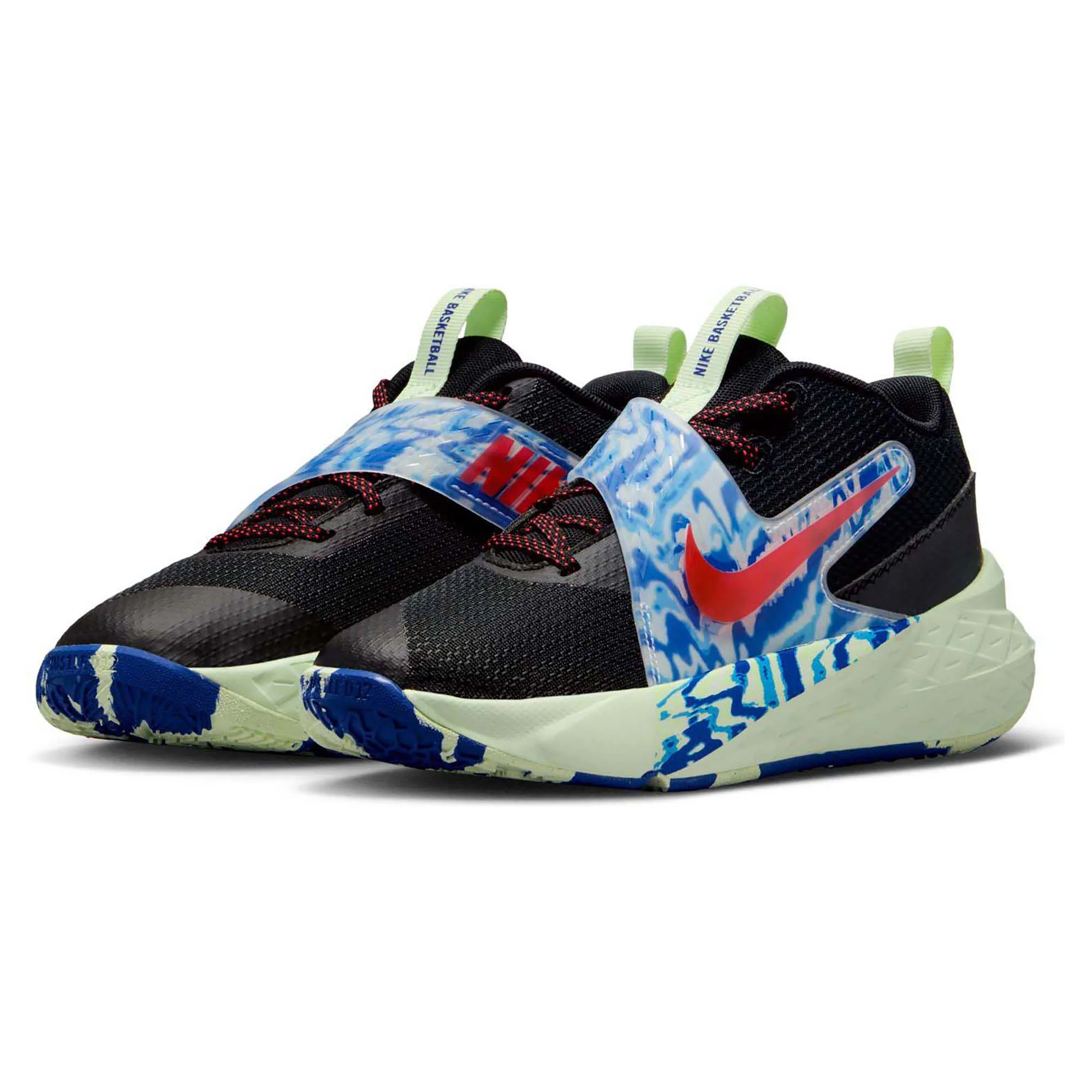 Team Hustle D 12 GS Juniors Basketball Shoes - Image 3