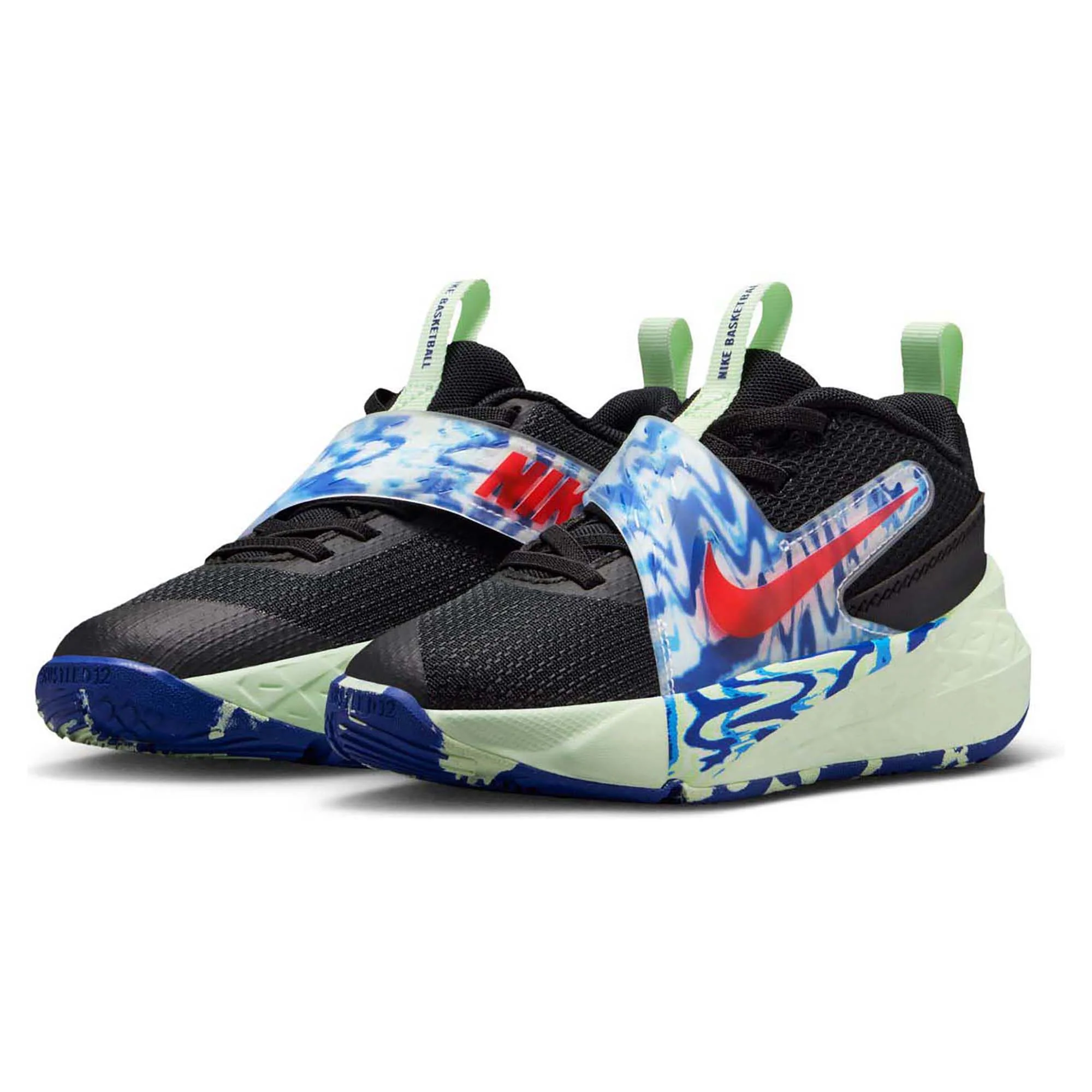 Team Hustle D 12 PS Kid's Basketball Shoes Shoes - Image 3