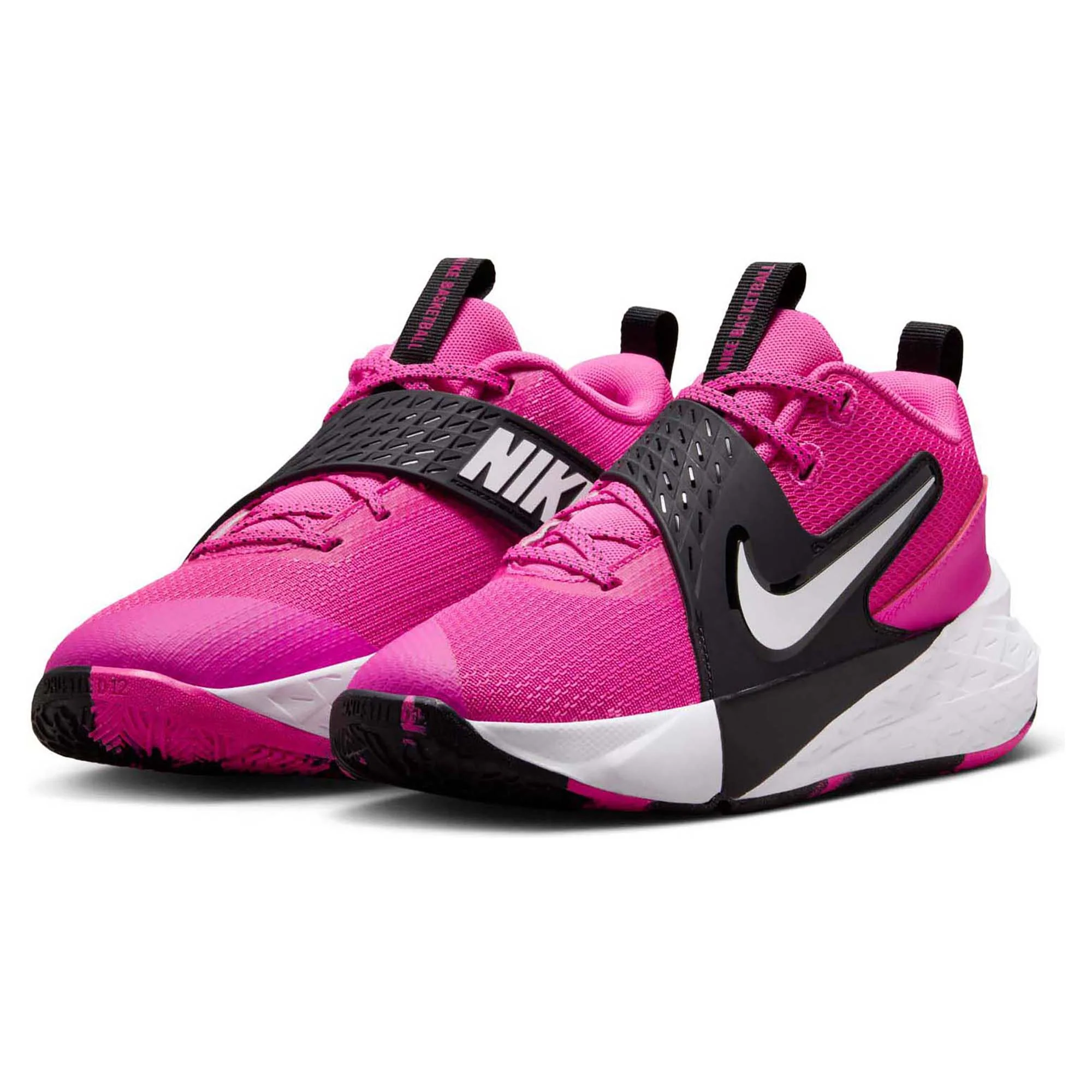 Team Hustle D Junior's  Basketball Shoes - Image 9