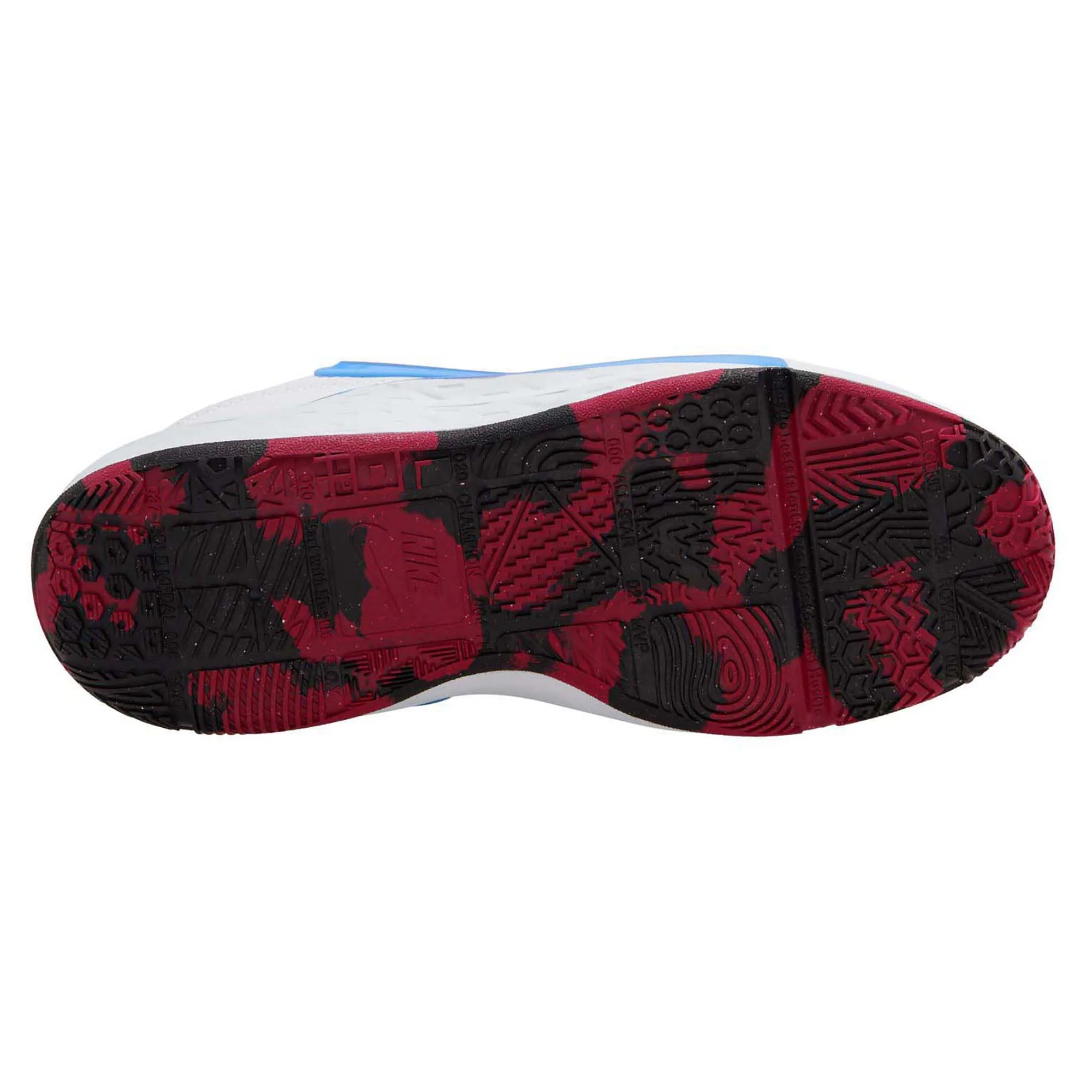 Team Hustle D 12 Junior's Basketball Shoes - Image 4