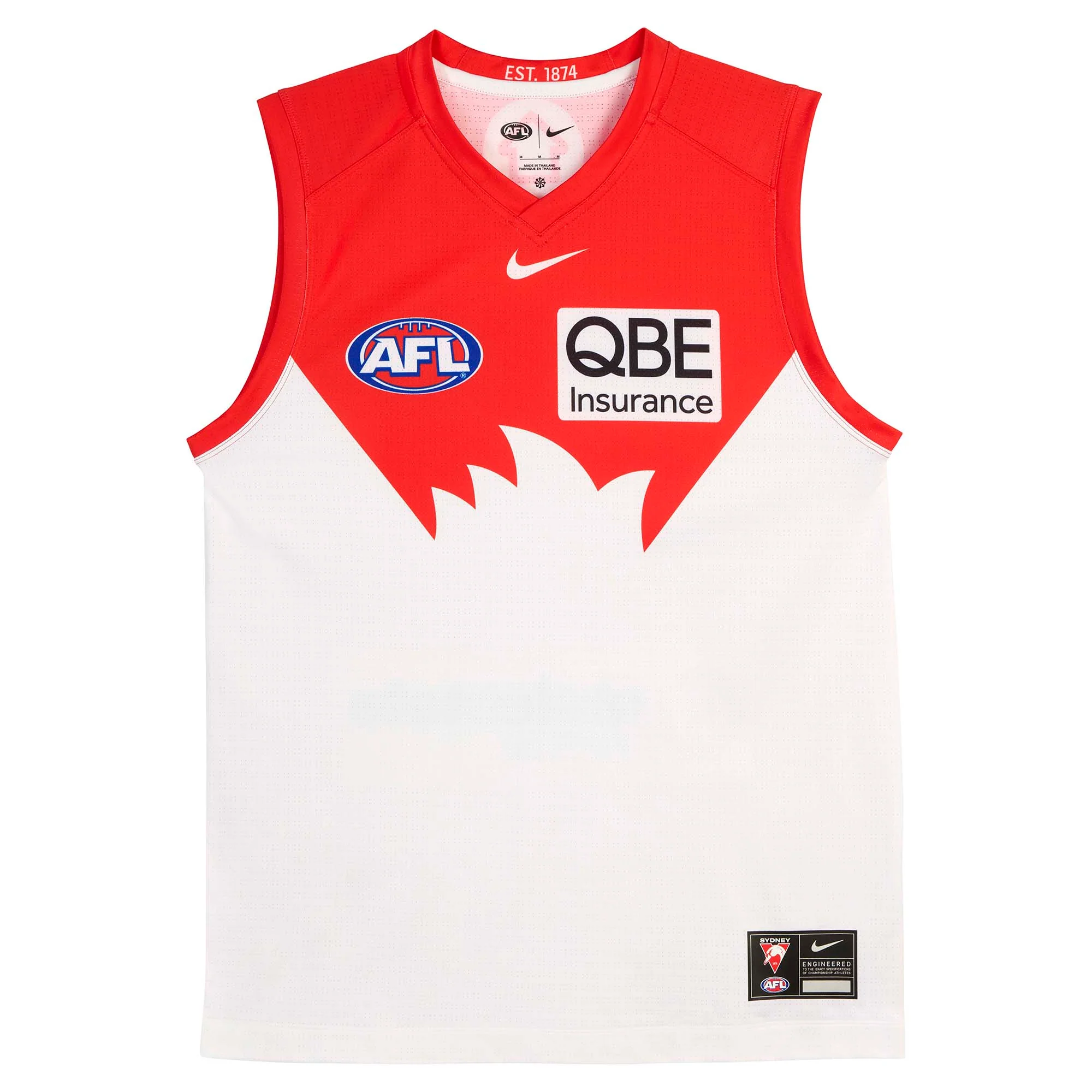 Unisex AFL Sydney Swans Football Club 2026 Stadium Home Jersey - Image 4