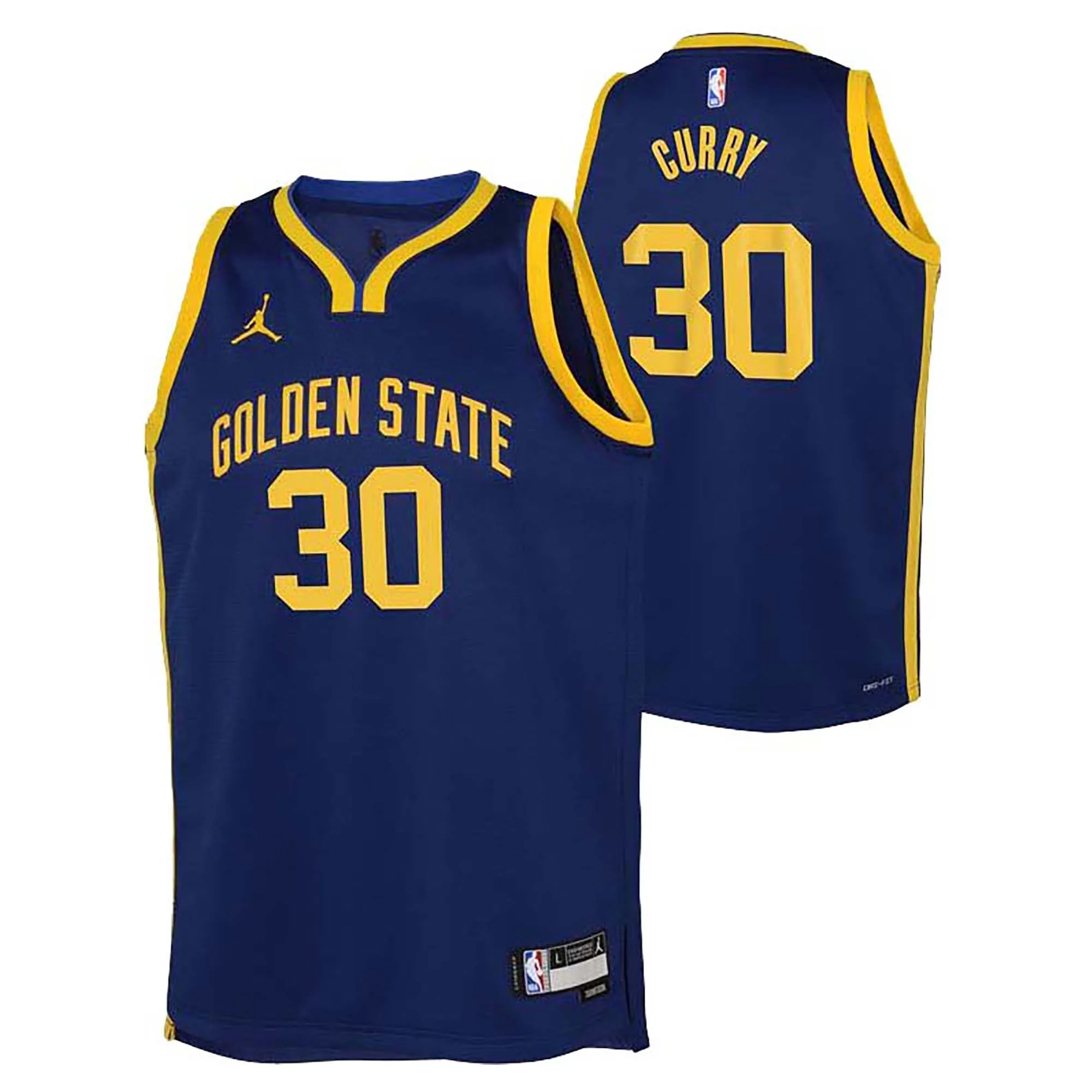 Junior's NBA Golden State Warriors Stephen Curry 2025/26 Statement Swingman Jersey - Image 2
