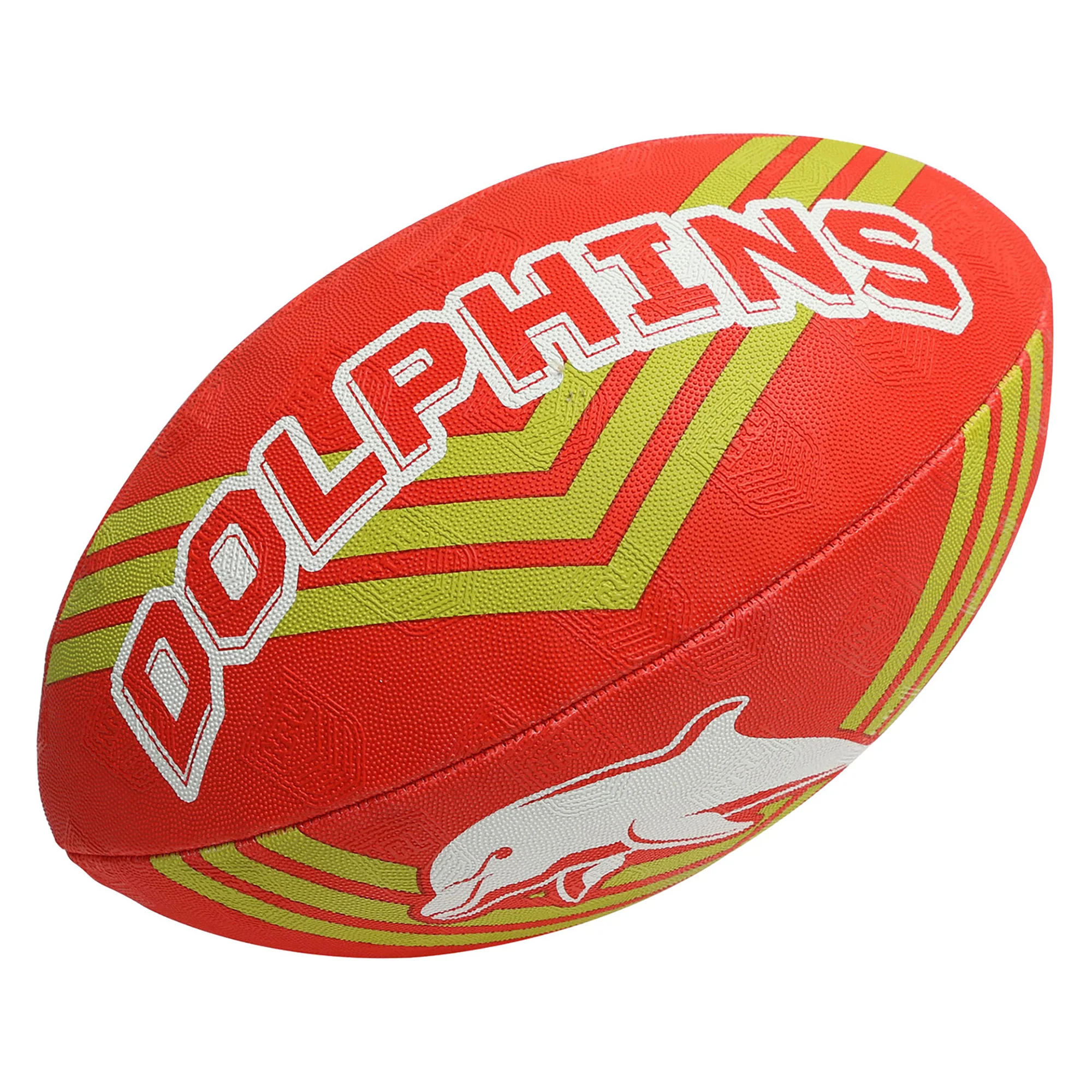 NRL Dolphins 2023 Supporter Rugby Ball (Size 5) - Image 2