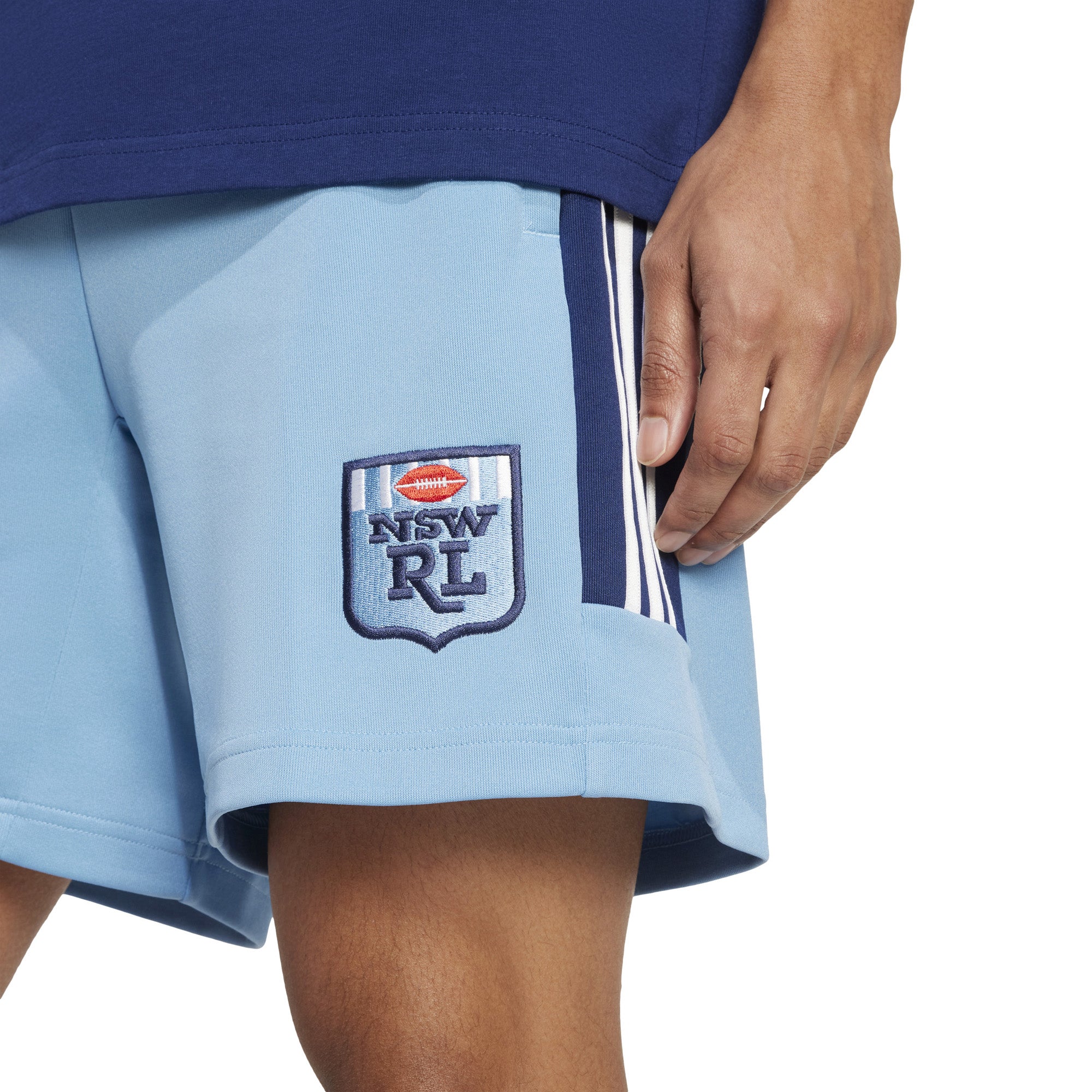 Men's State Of Origin New South Wales Rugby Tiro Nations Pack Shorts - Image 2