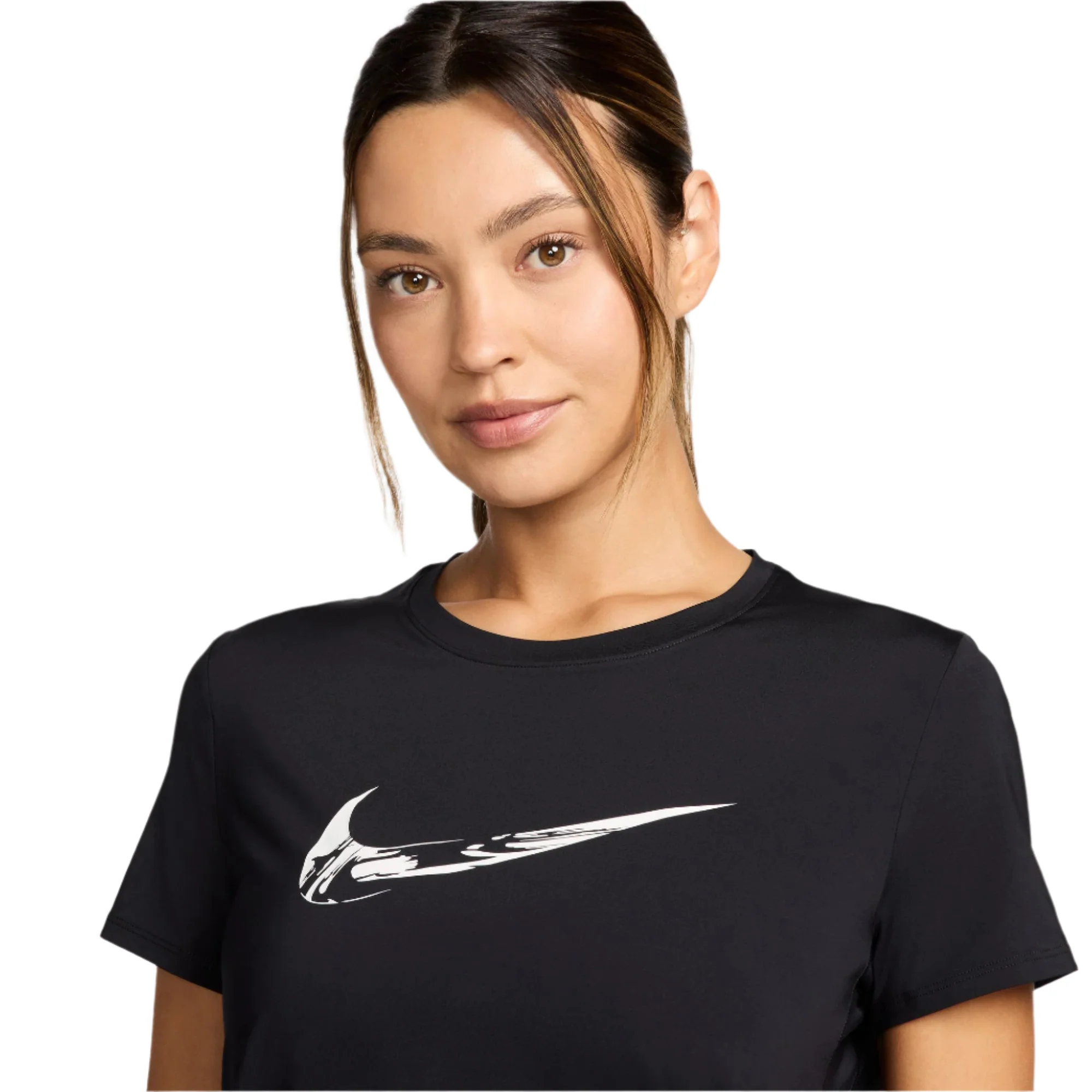 Women's One Dri-FIT Short-Sleeve Graphic Running Top - Image 2