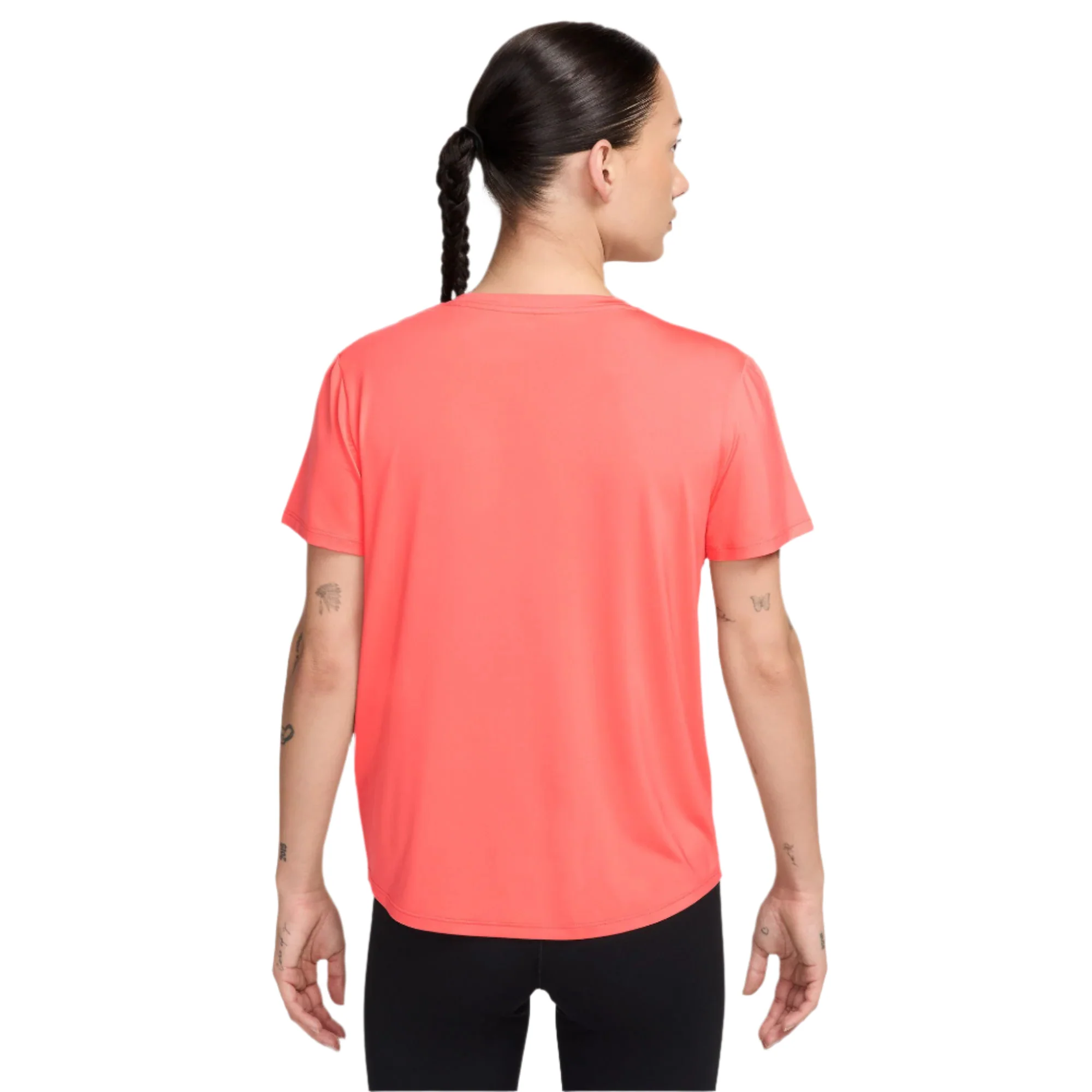 Women's One Swoosh Dri-FIT Short-Sleeve Running Top - Image 3