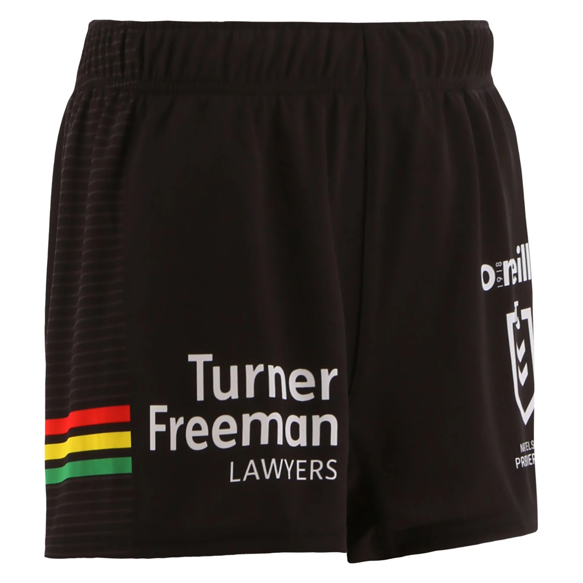 Men's NRL Penrith Panthers 2023 Home Playing Shorts - Image 2