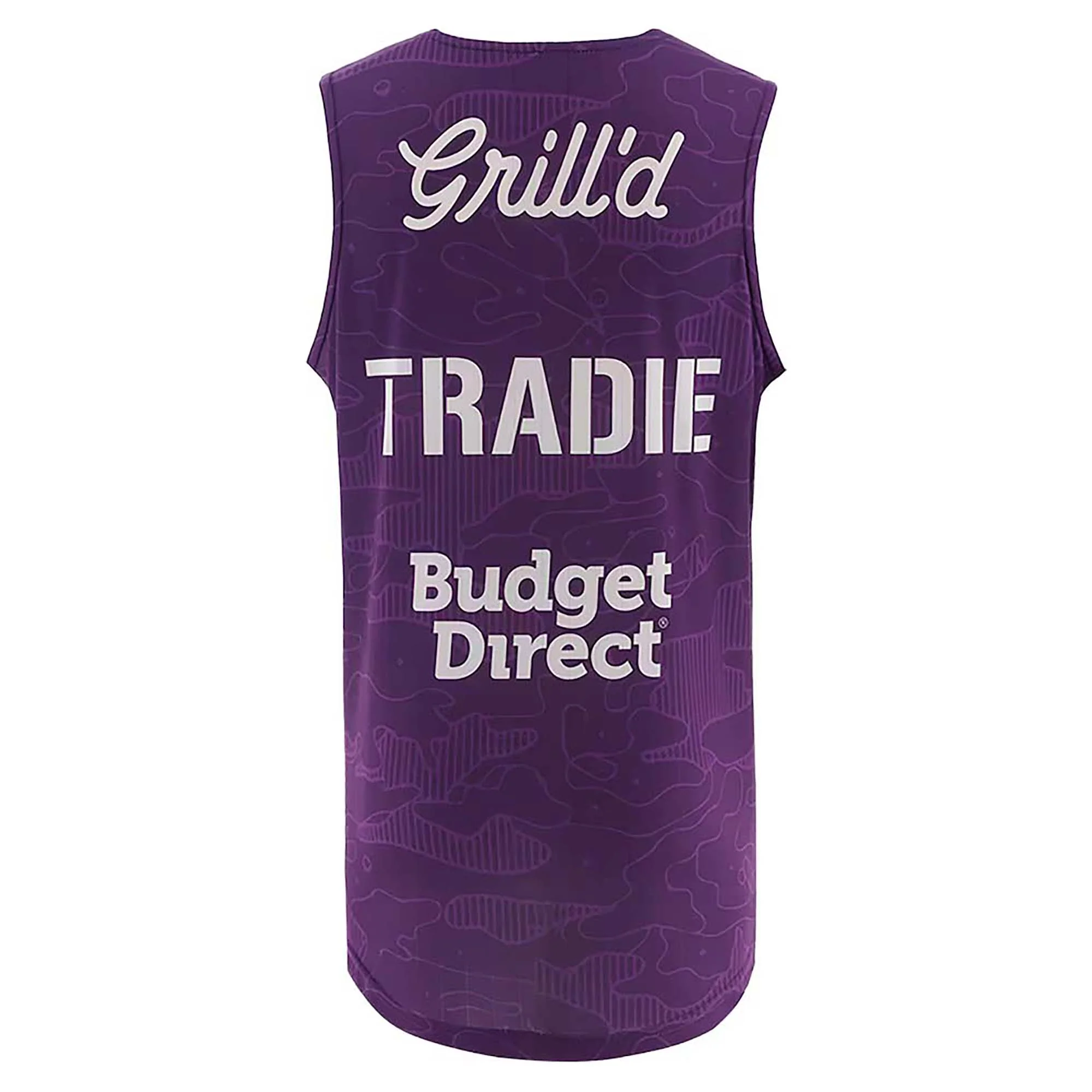 Men's NRL Melbourne Storm 2026 Training Singlet - Image 2