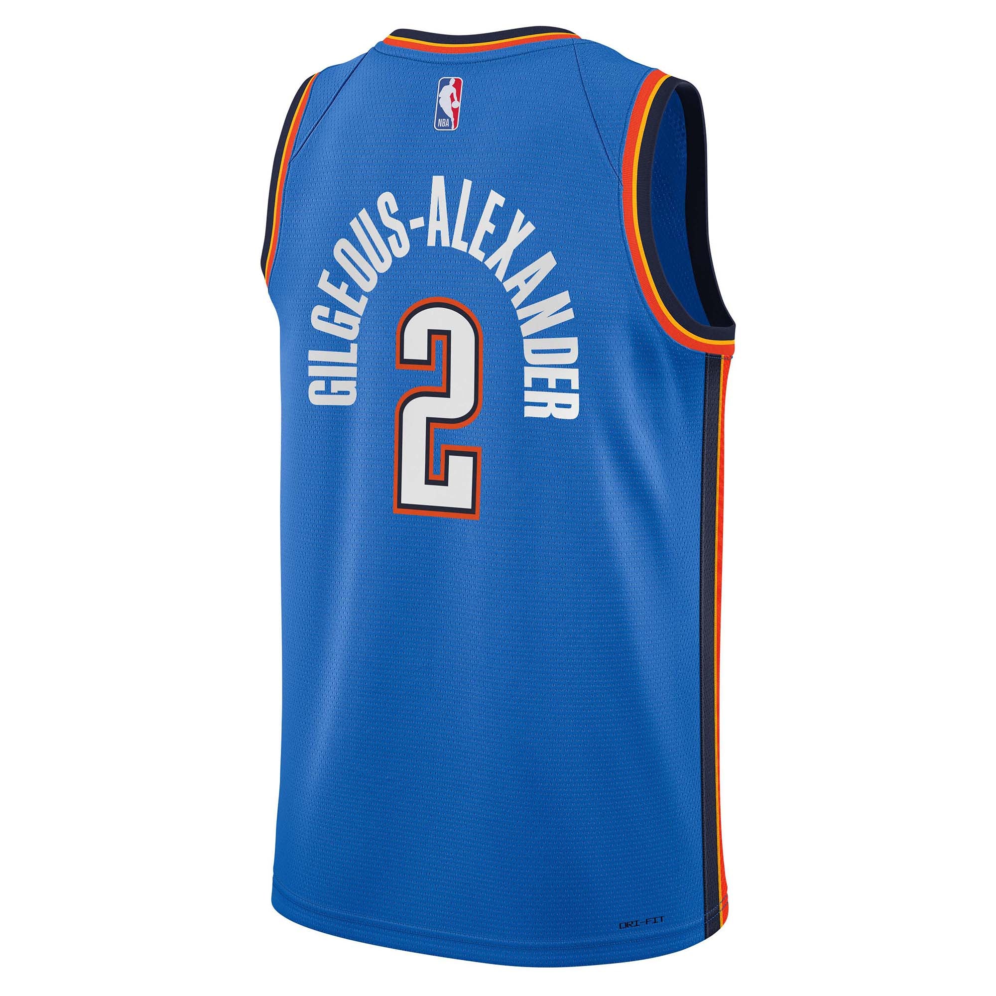 Junior's NBA Oklahoma City Thunder Shai Gilgeous-Alexander Icon Swingman Jersey - Image 2