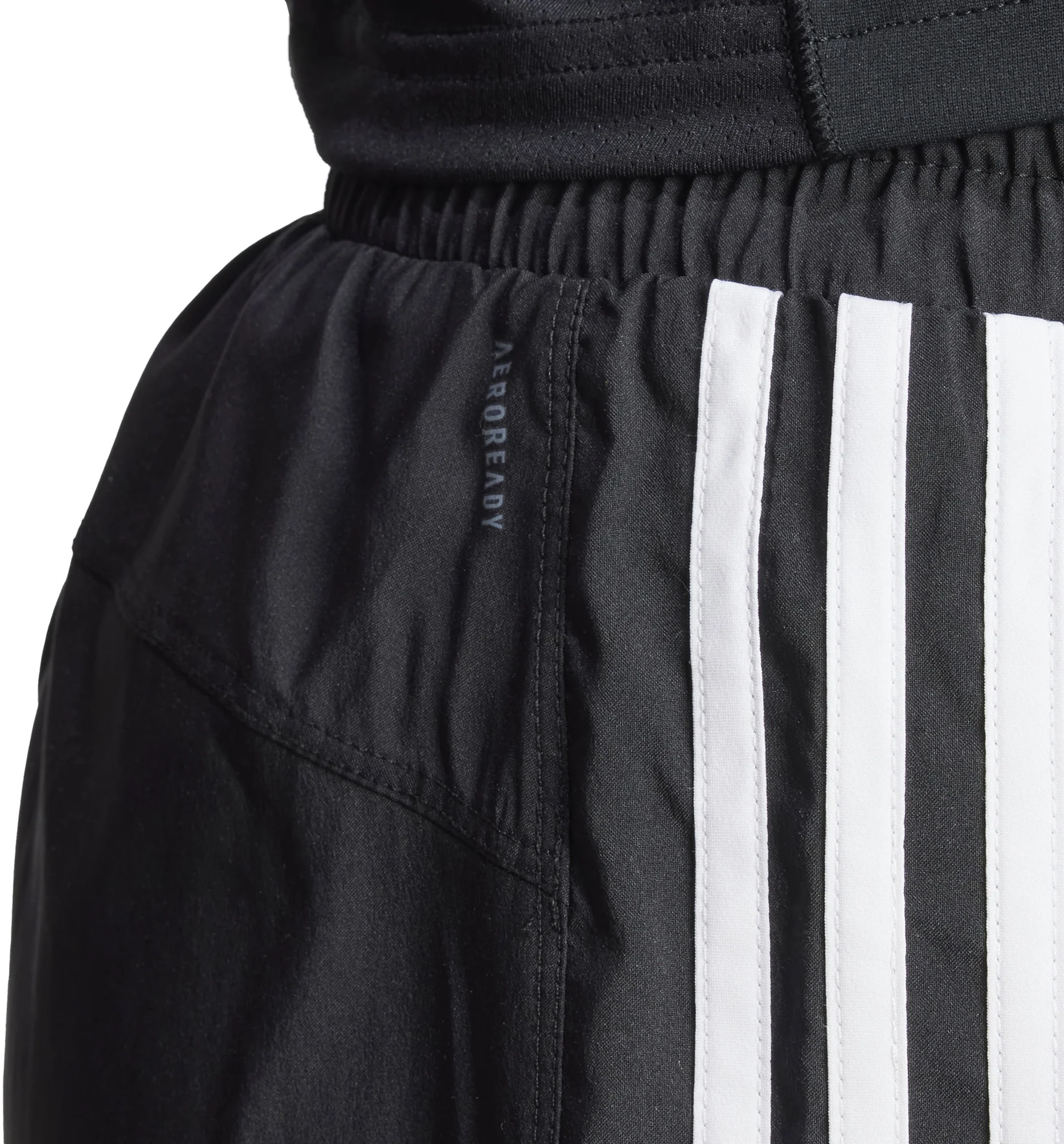 Women's Pacer Training 3-Stripes Woven High-Rise Shorts - Image 4