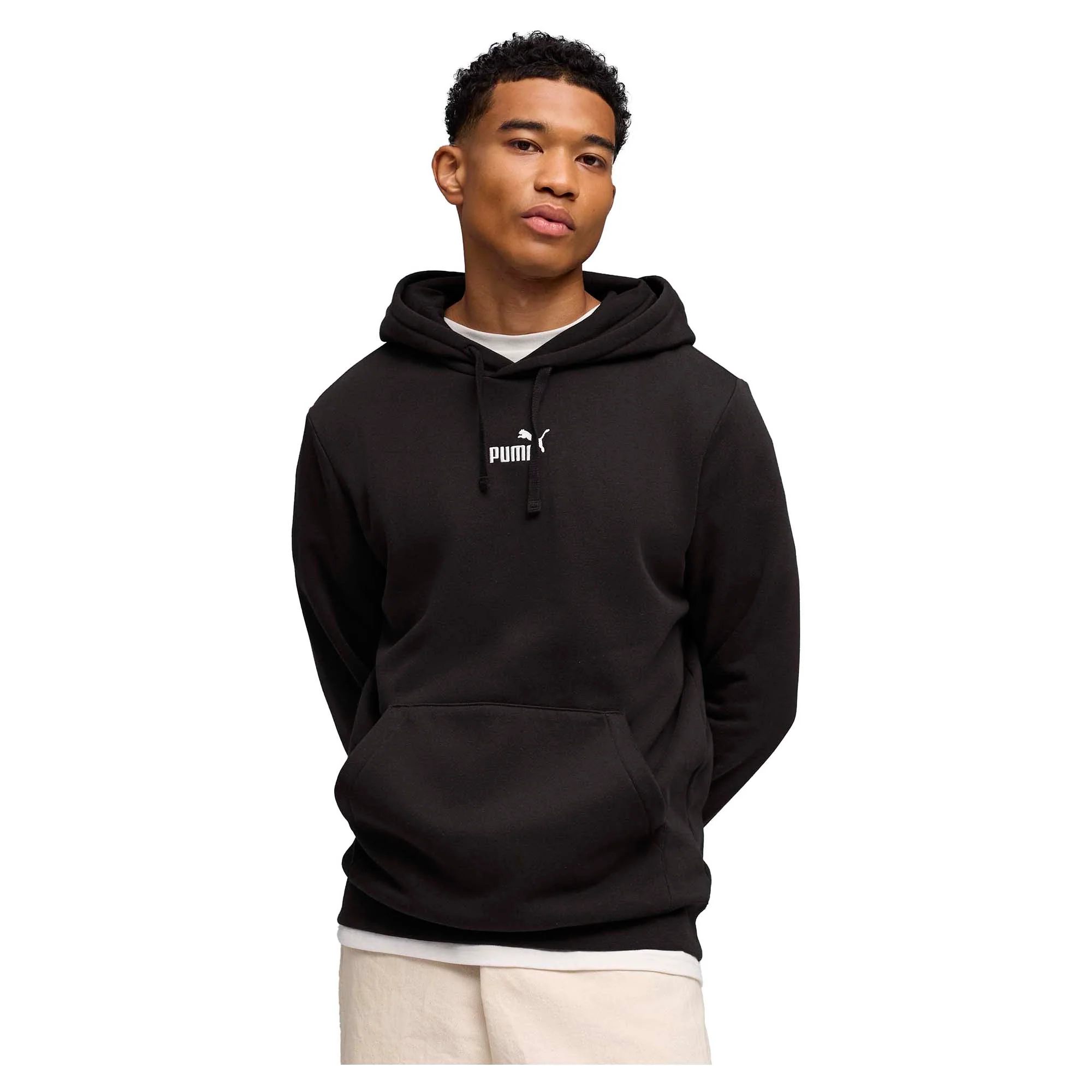 Men's Essential Small No.1 Logo Fleece Hoodie