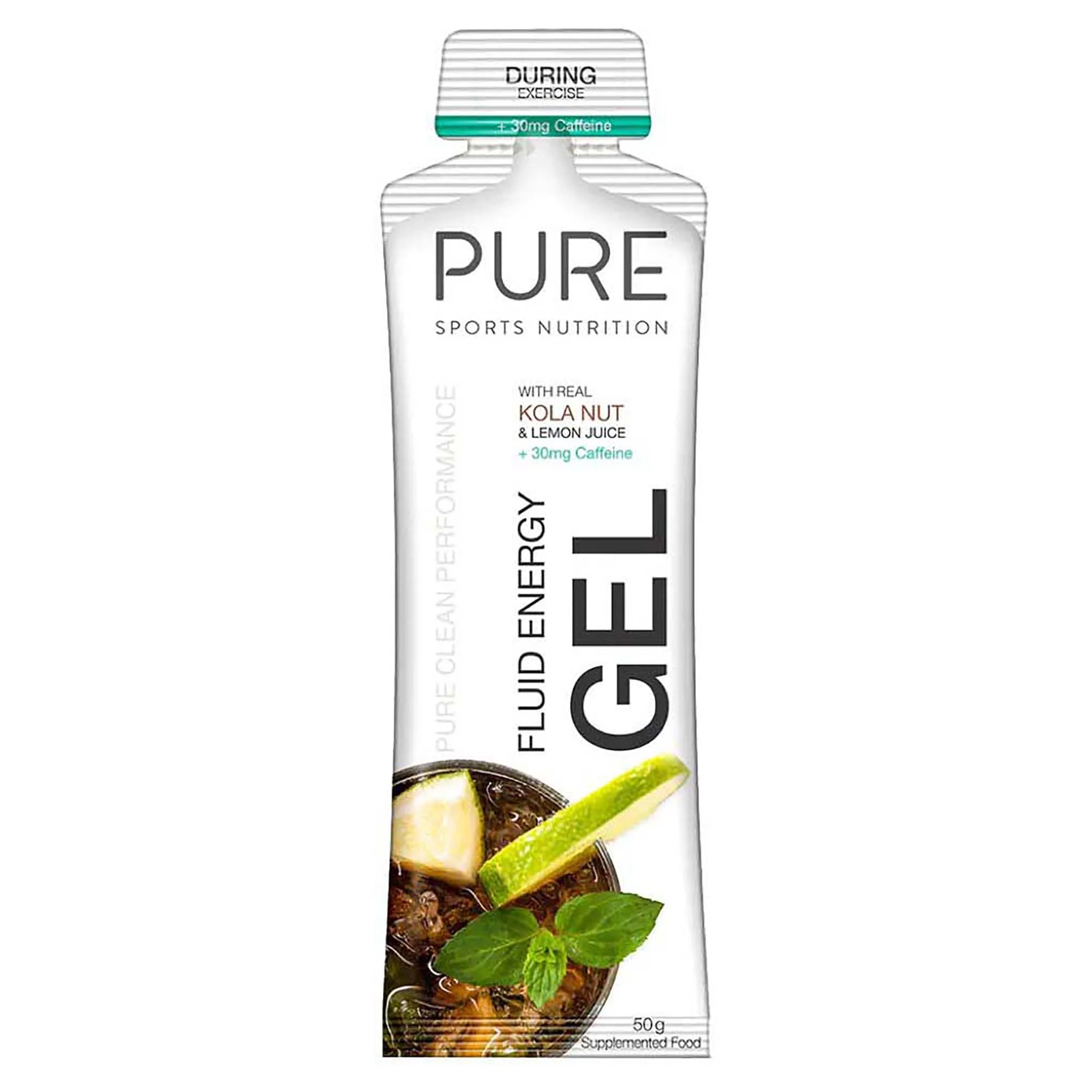 50g Kola Nut & Lemon Juice & 30mg Caffeine Energy Gel