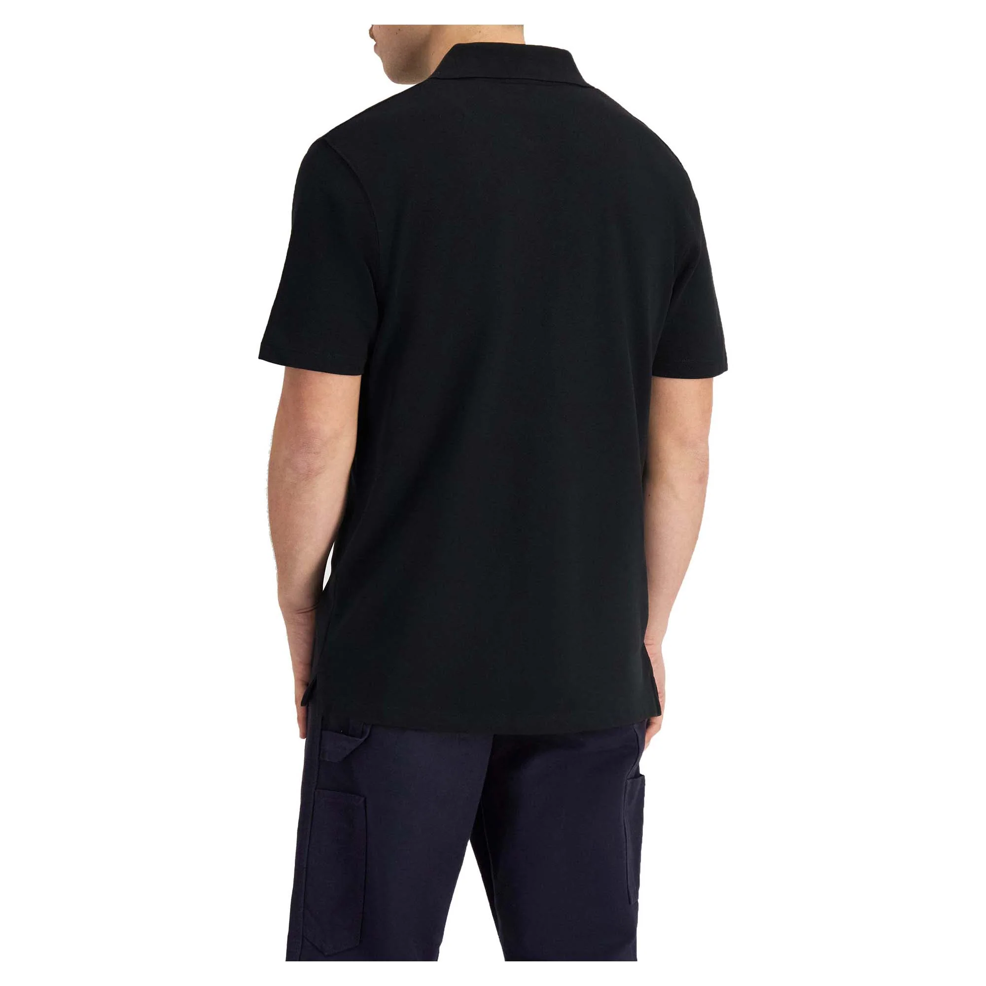 Men's Script Pique Polo Shirt - Image 2