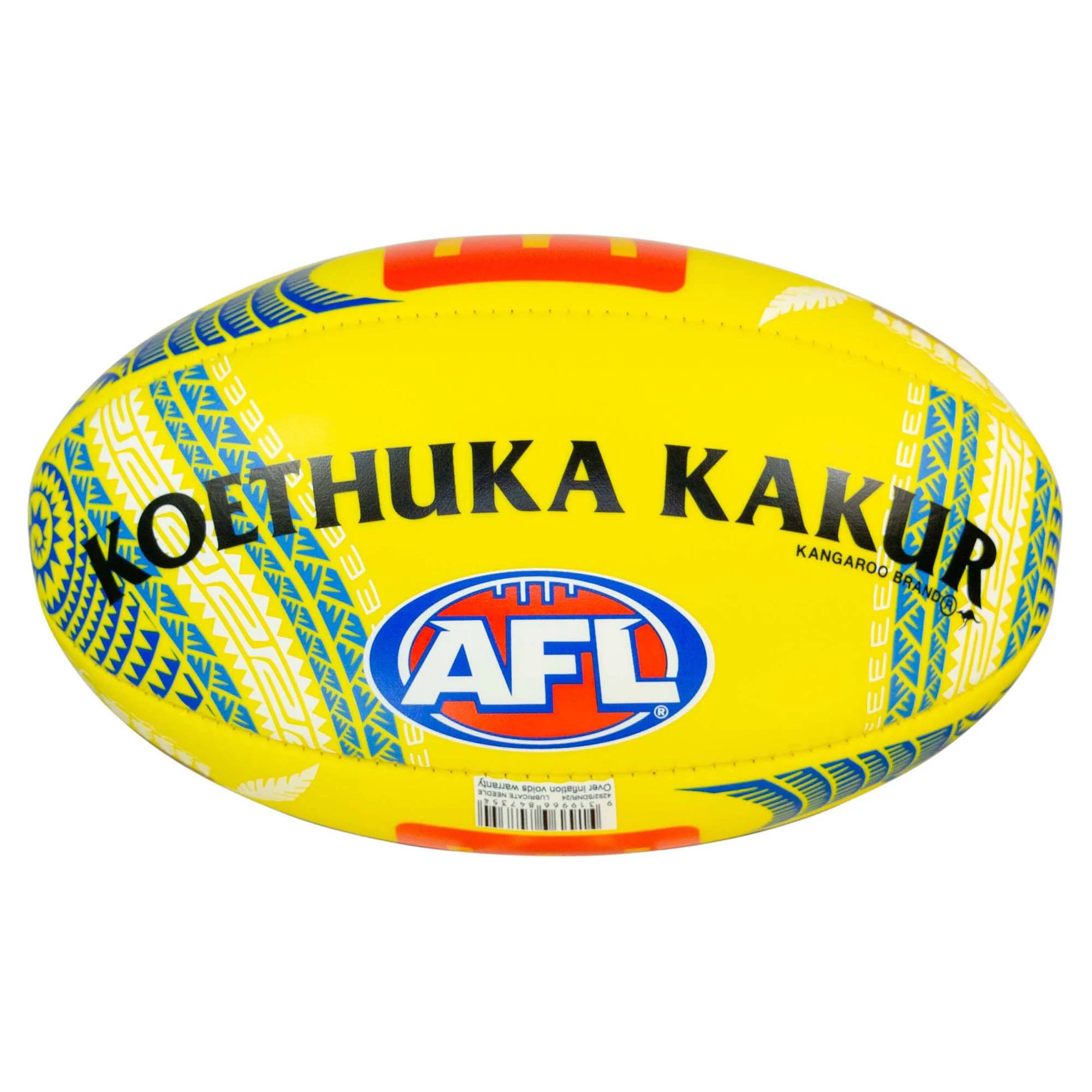 AFL 2025 Sir Doug Nicholls Round Replica Soft Touch Ball - Image 2
