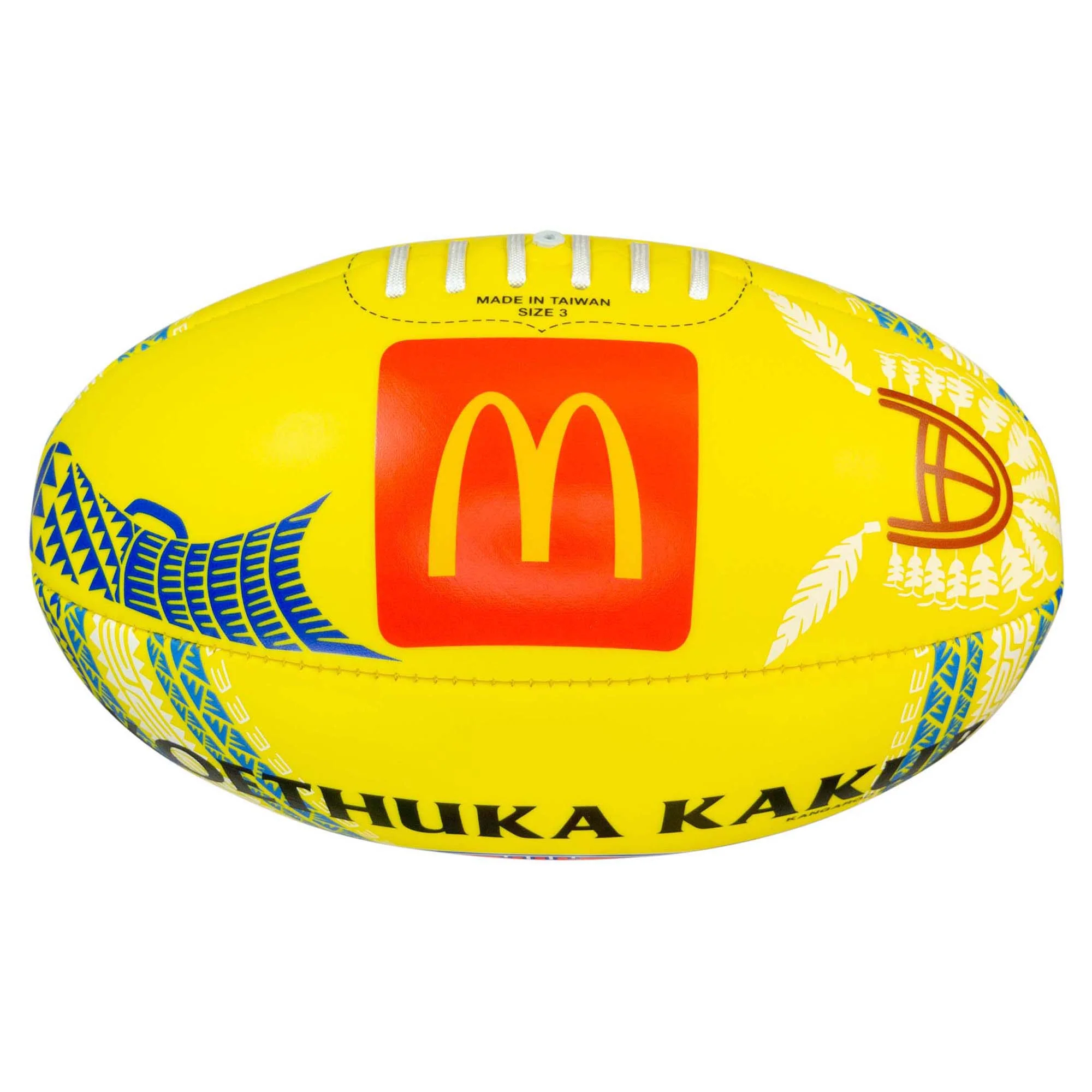 AFL 2025 Sir Doug Nicholls Round Replica Soft Touch Ball - Image 3