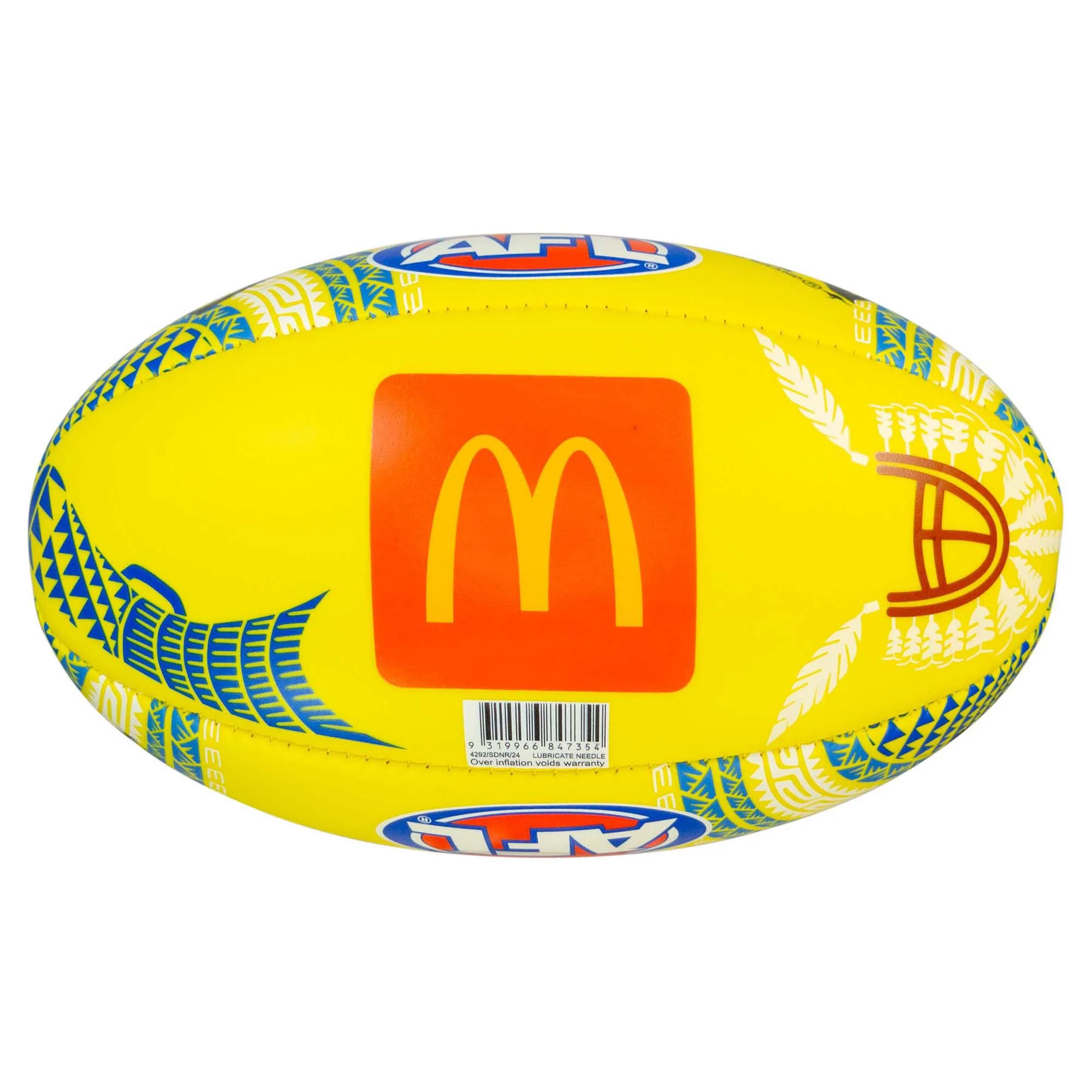 AFL 2025 Sir Doug Nicholls Round Replica Soft Touch Ball - Image 4