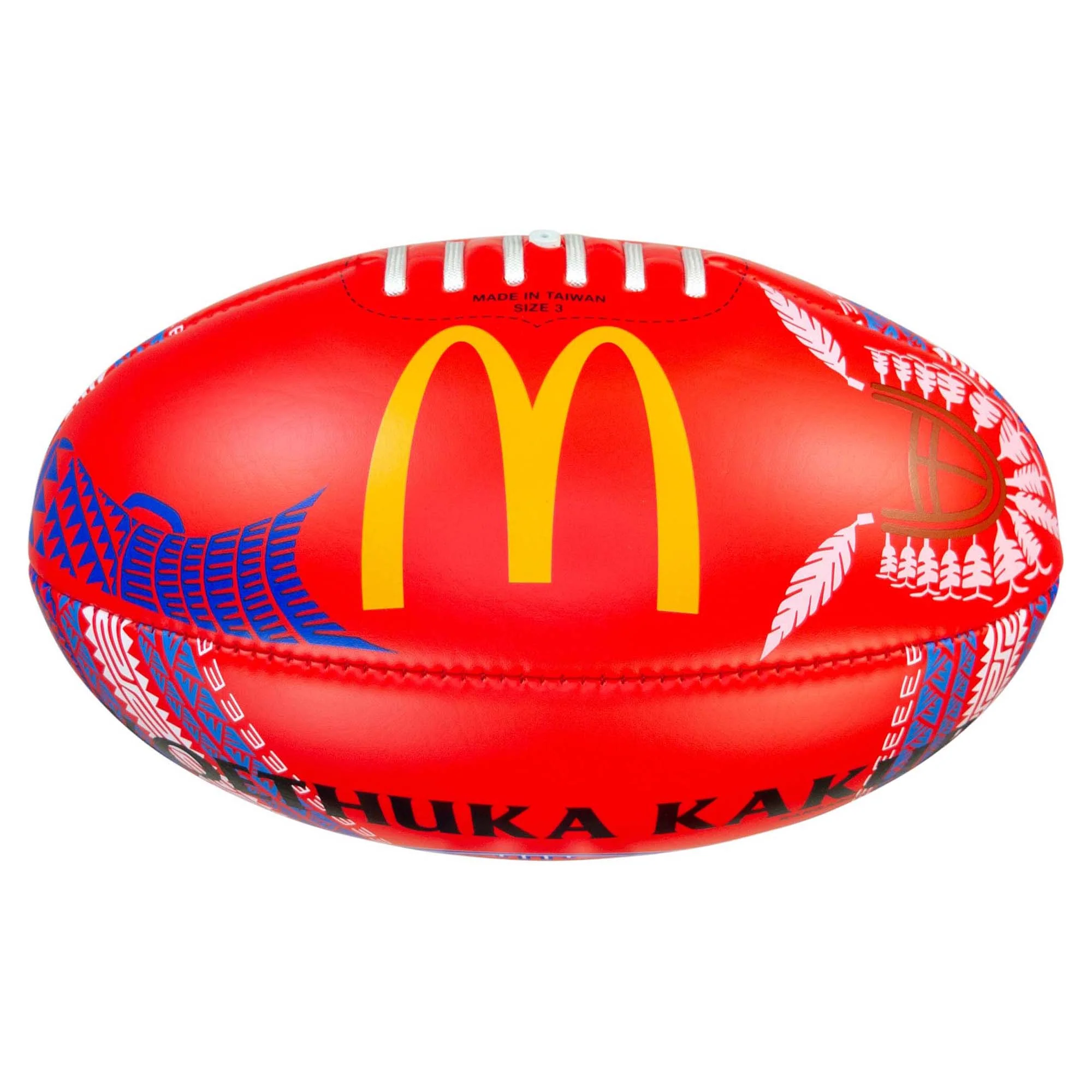 AFL 2025 Sir Doug Nicholls Round Replica Soft Touch Ball - Image 3