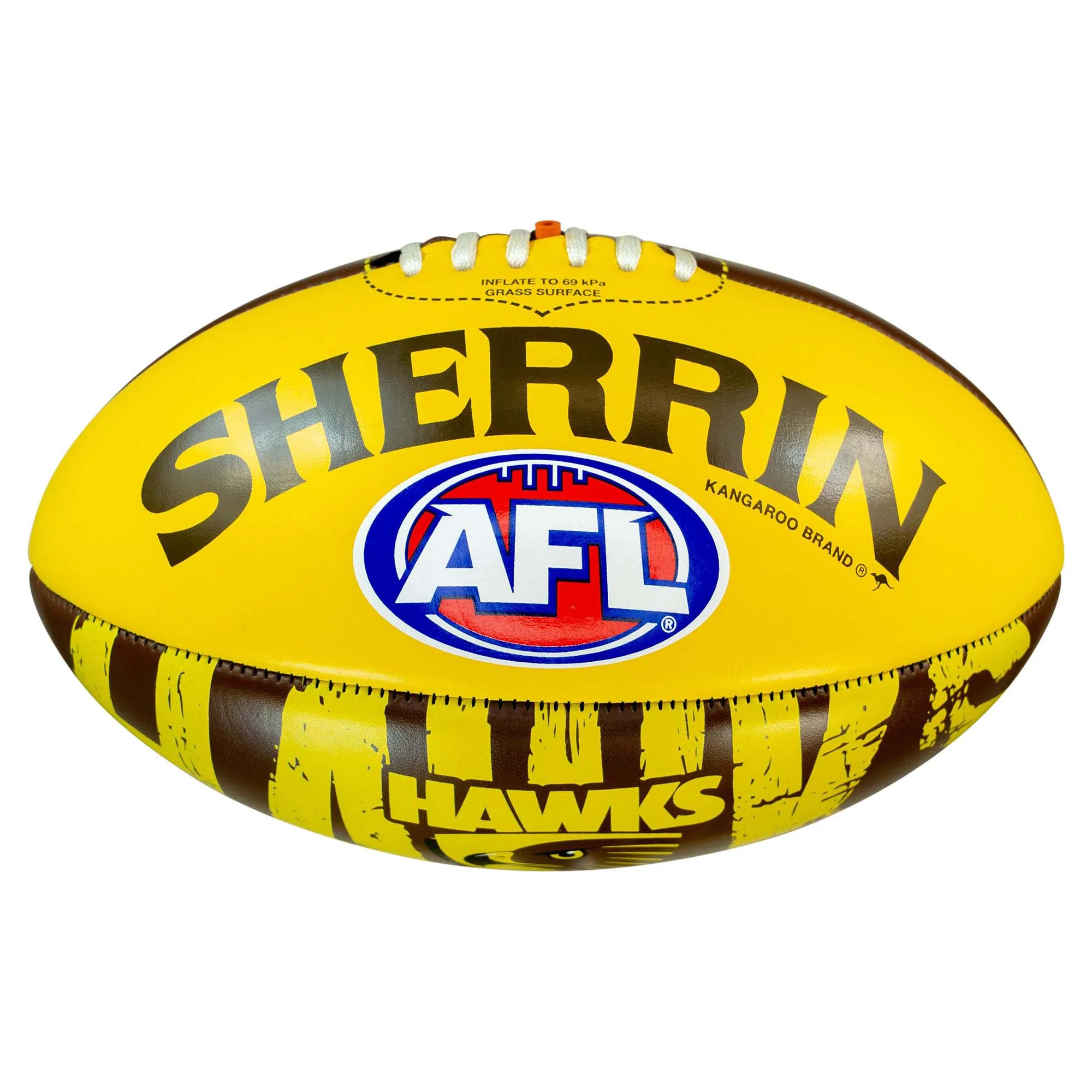 AFL Hawthorn Hawks Team Icon Ball - Image 2
