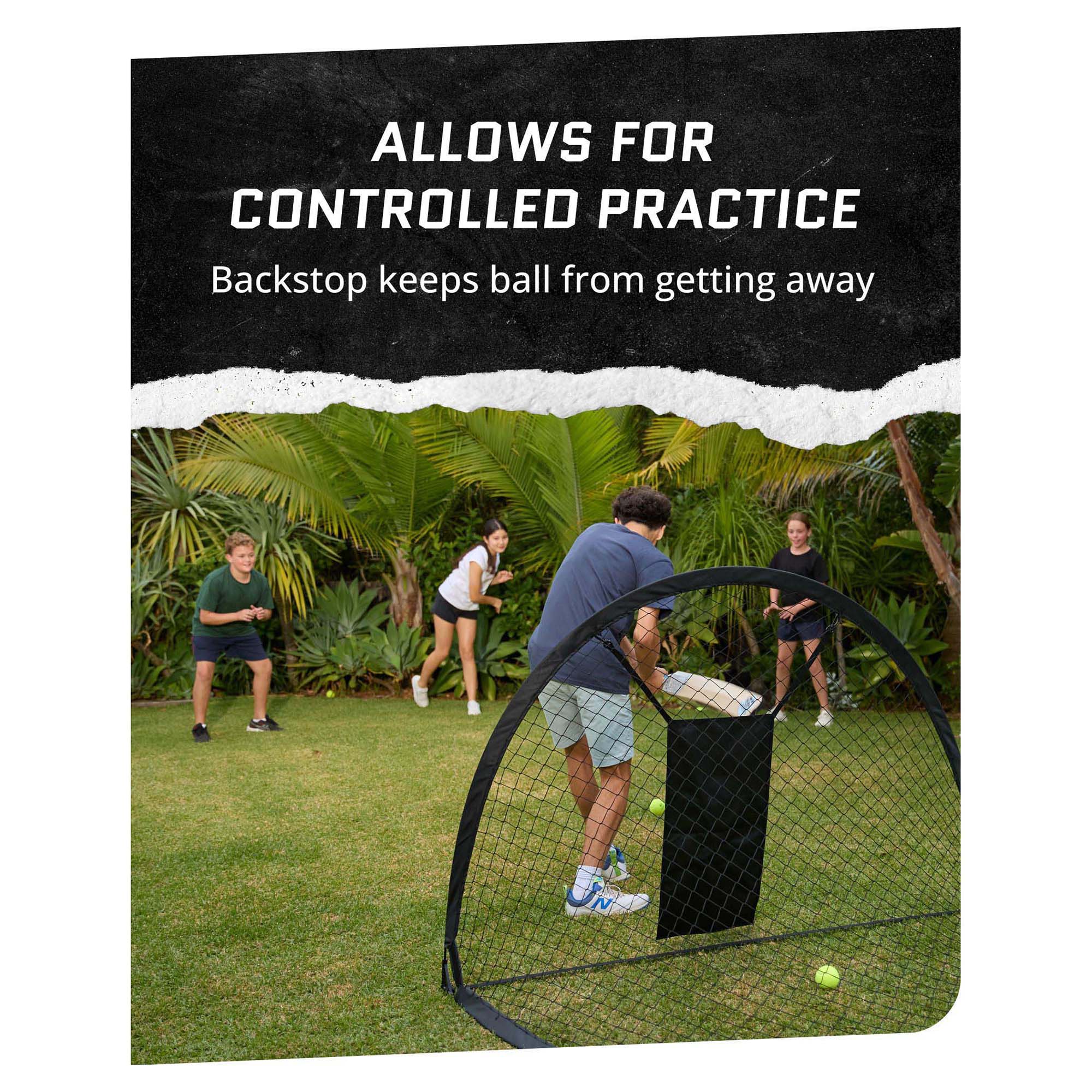 Pop-up Cricket Stumps Net - Image 4