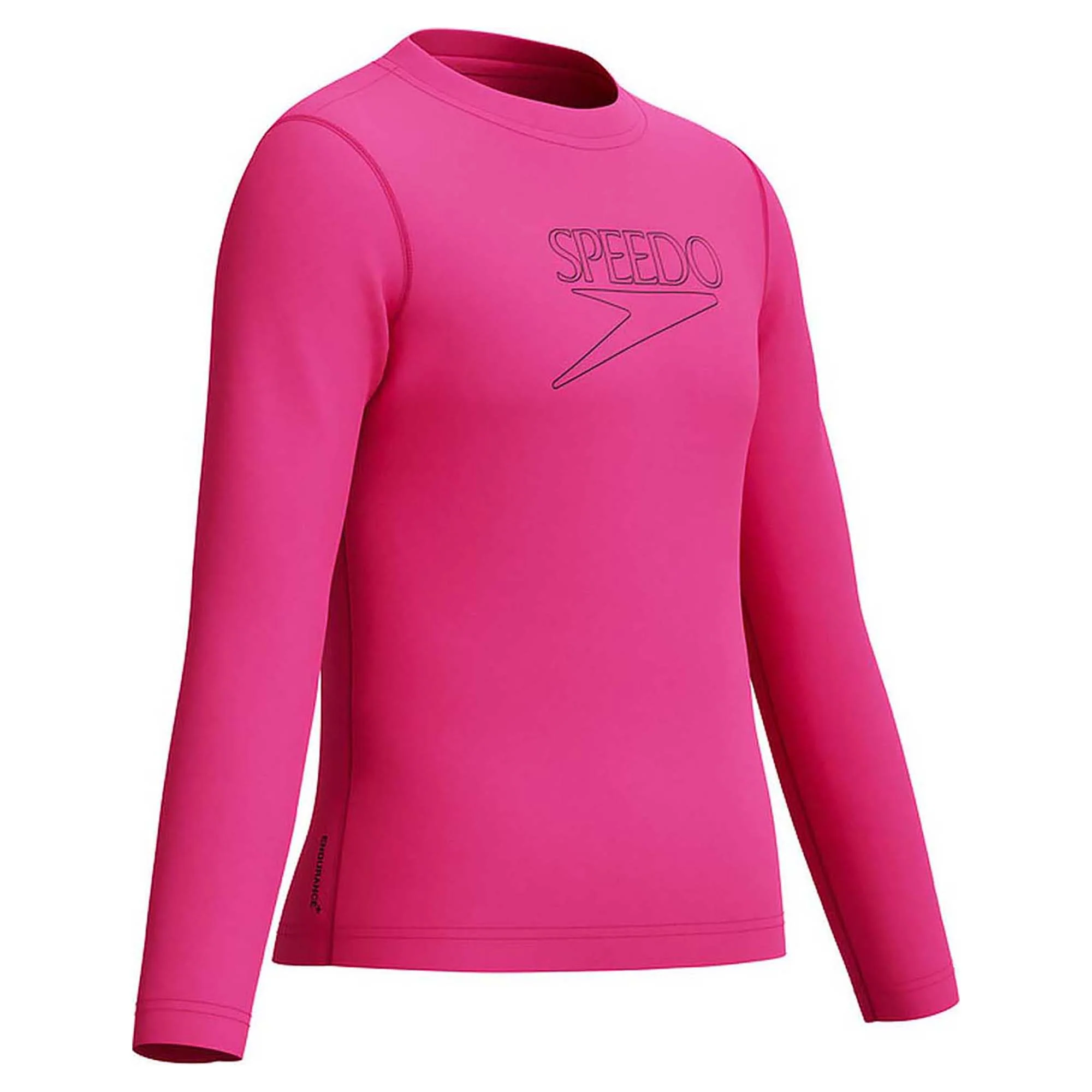 Junior Girl's Classic Logo Long Sleeve Rash Top - Image 4