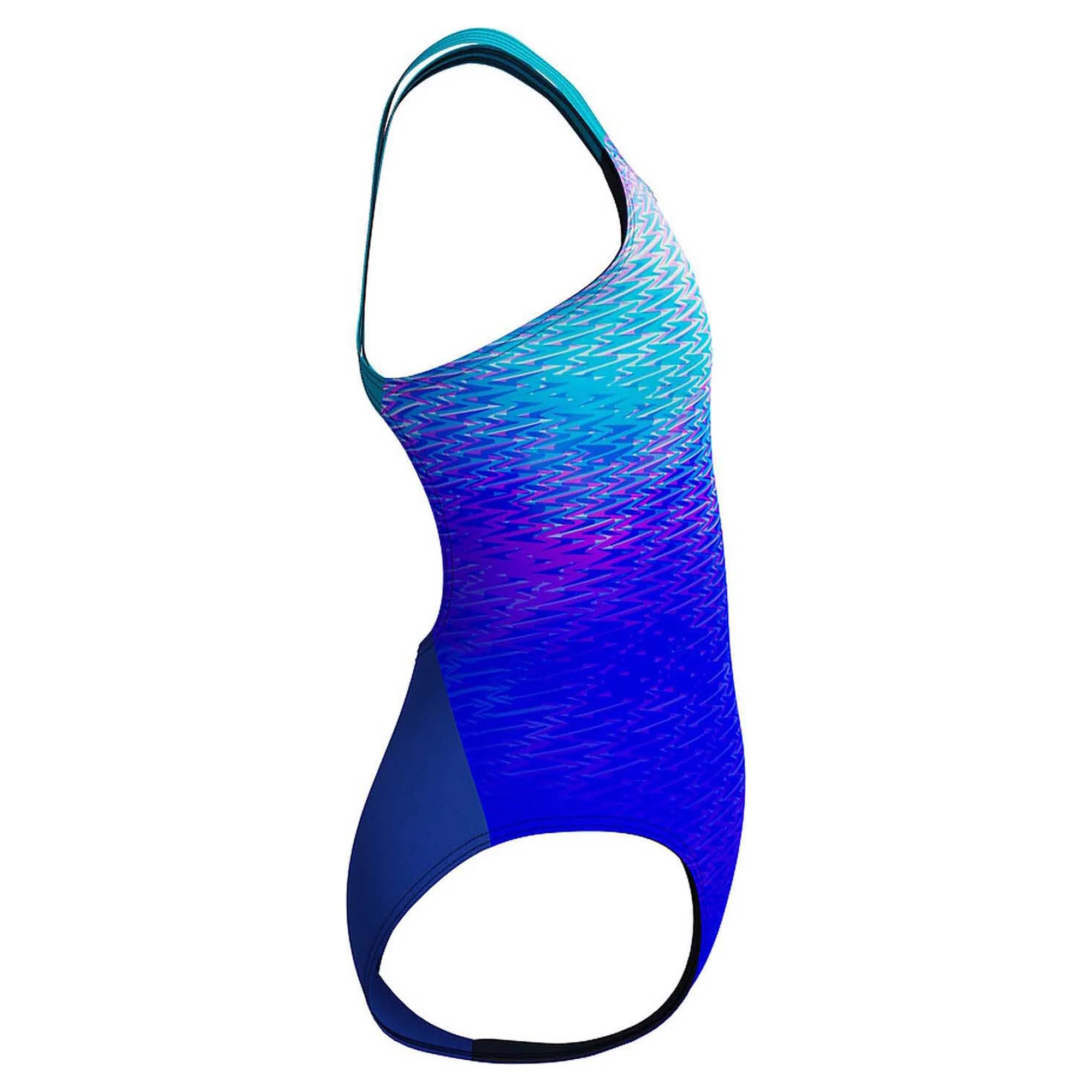 Junior Girl's Print Placement Powerback One Piece - Image 3