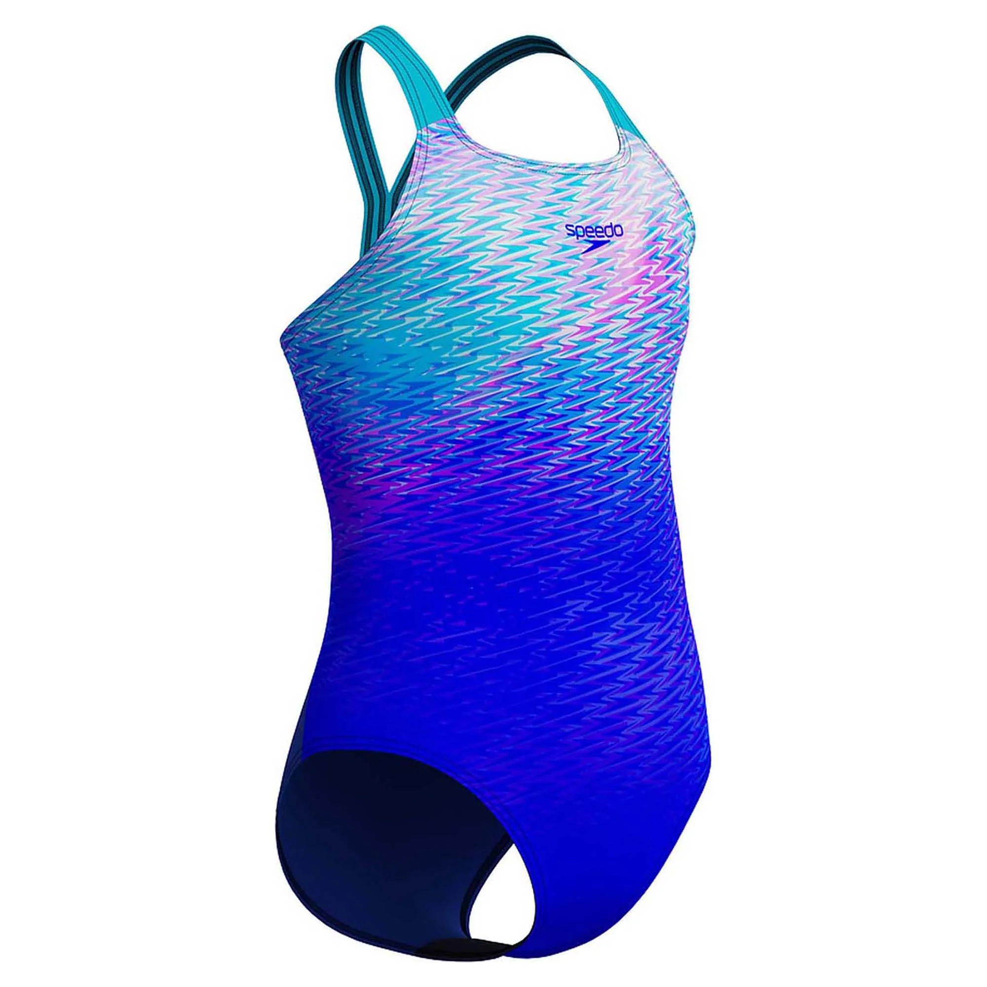 Junior Girl's Print Placement Powerback One Piece - Image 4