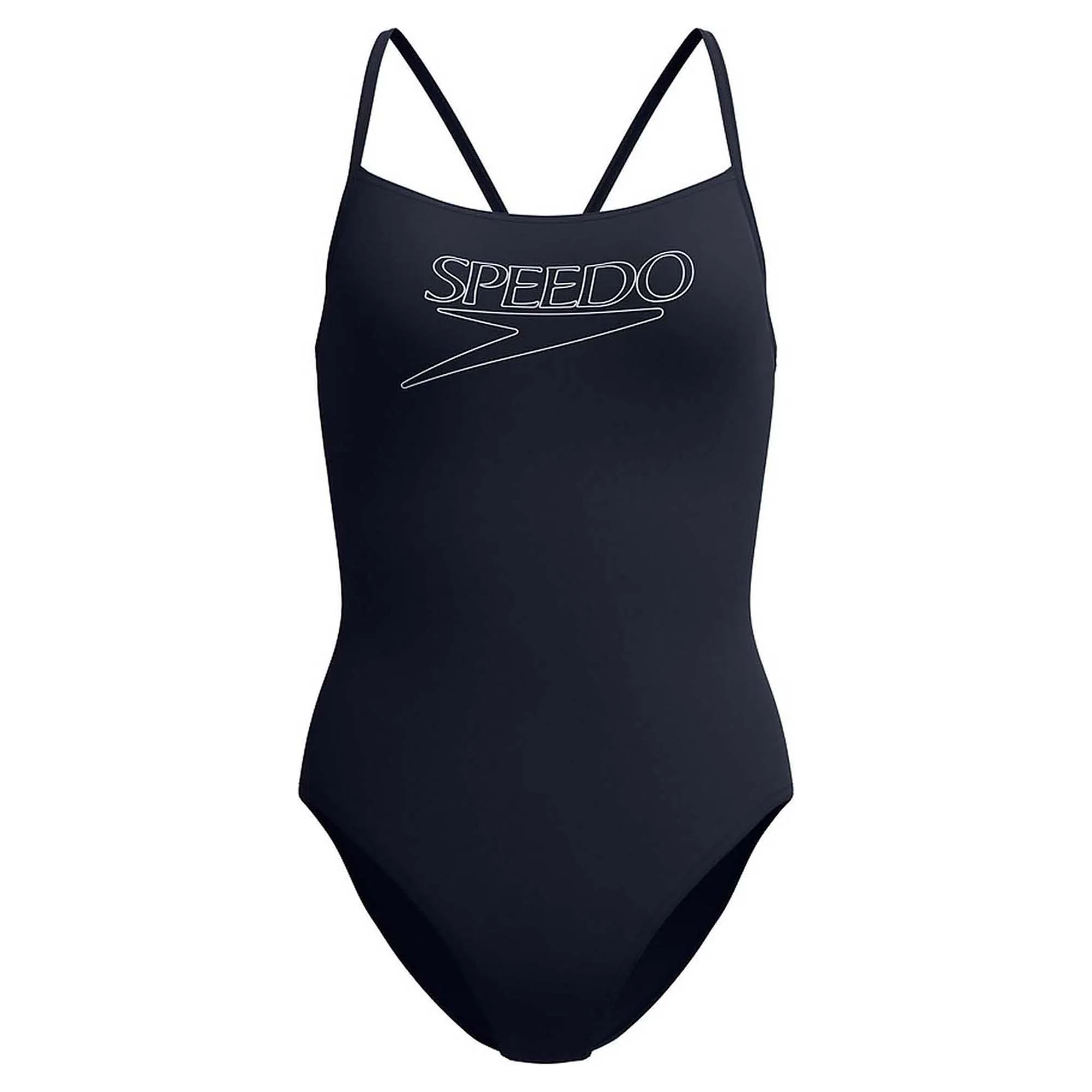 Women's Classic Logo Thinstrap One Piece Swimsuit - Image 3